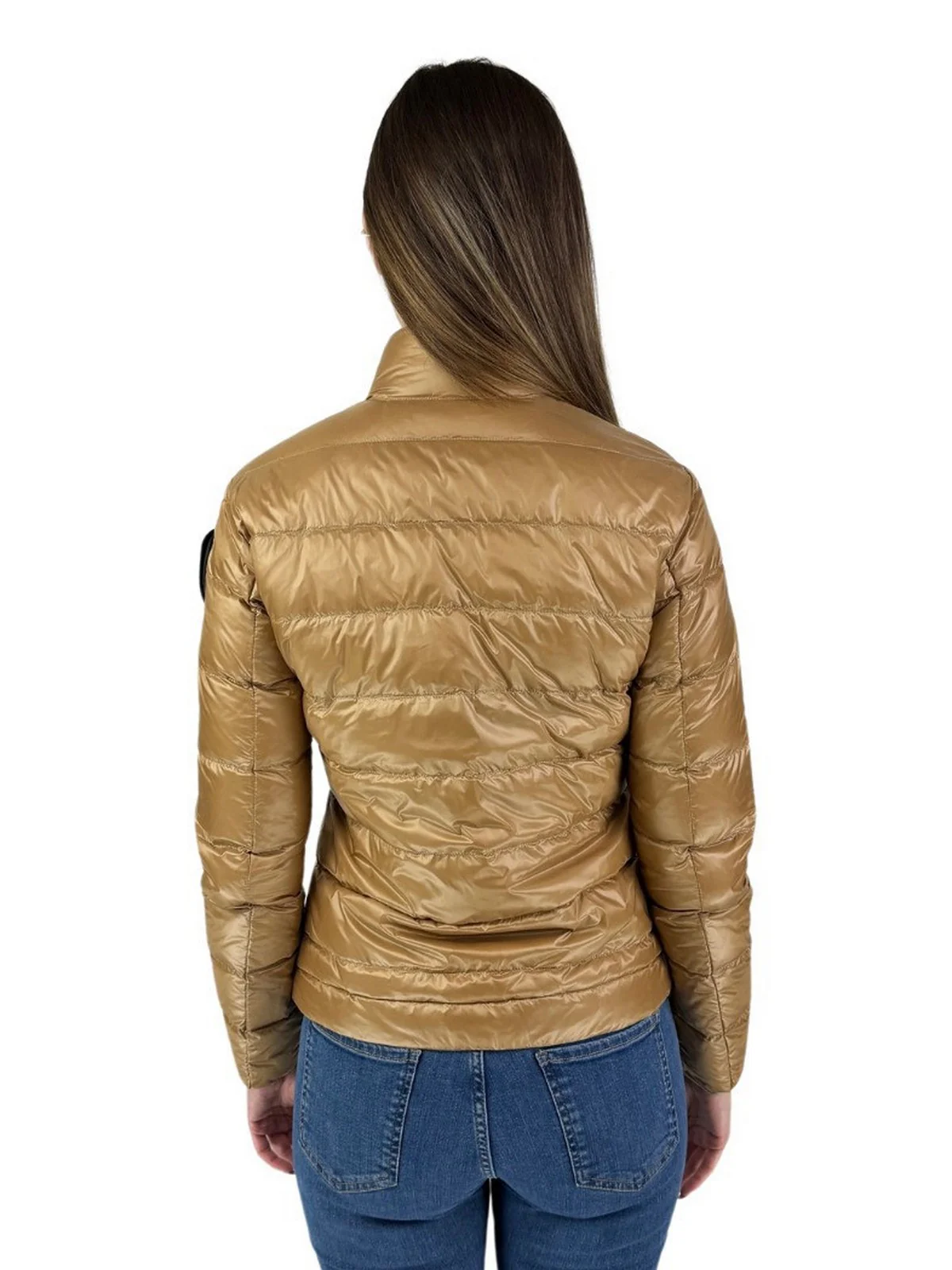 BLAUER Piumino Donna  24SBLDC03050 005050 287 Marrone - Image 4