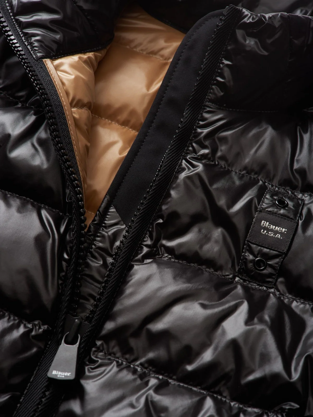 BLAUER Piumino Donna  24SBLDC03050 005050 999 Nero - Image 3
