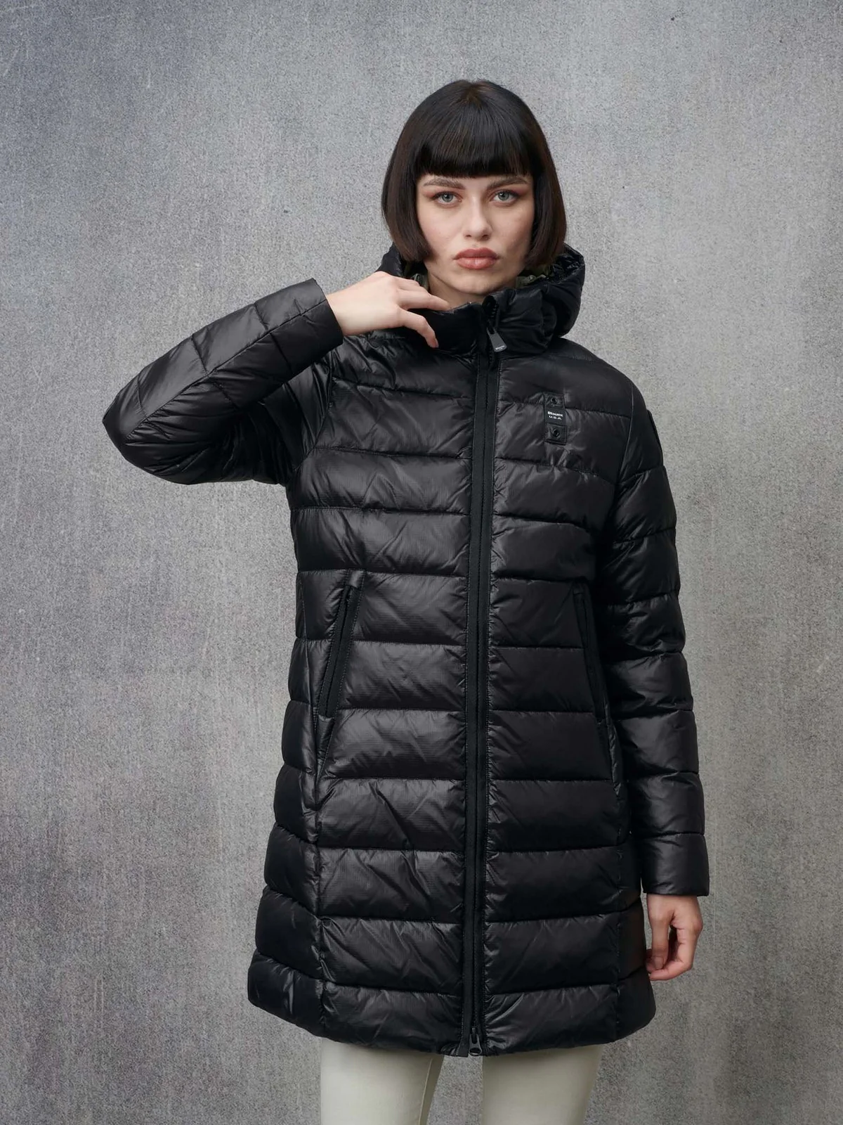 BLAUER Piumino Donna ADELAIDE 24WBLDK02042 006648 999EI Nero - Image 2