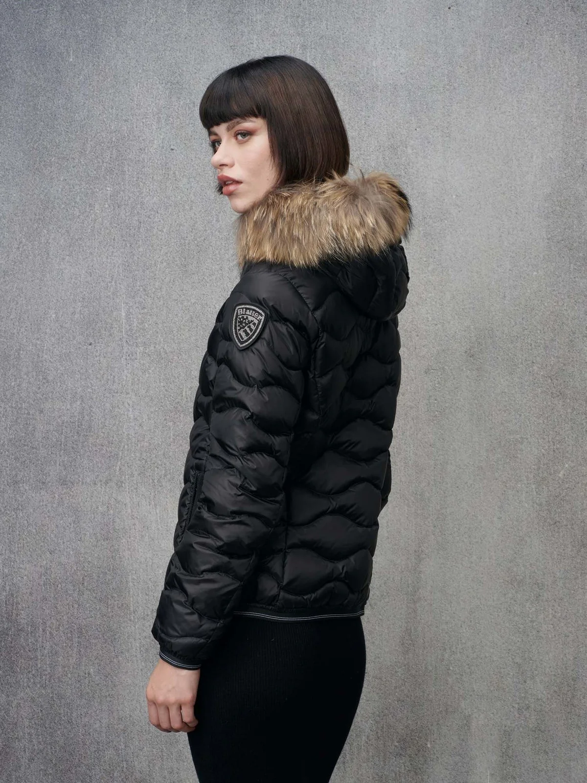 BLAUER Piumino Donna ALDIE 24WBLDC03048 006047 999CB Nero - Image 3