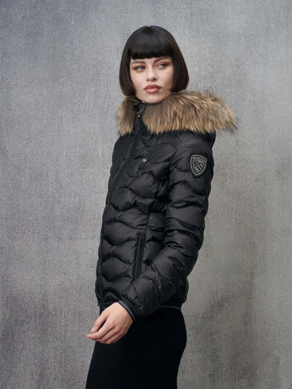 BLAUER Piumino Donna ALDIE 24WBLDC03048 006047 999CB Nero - Image 4