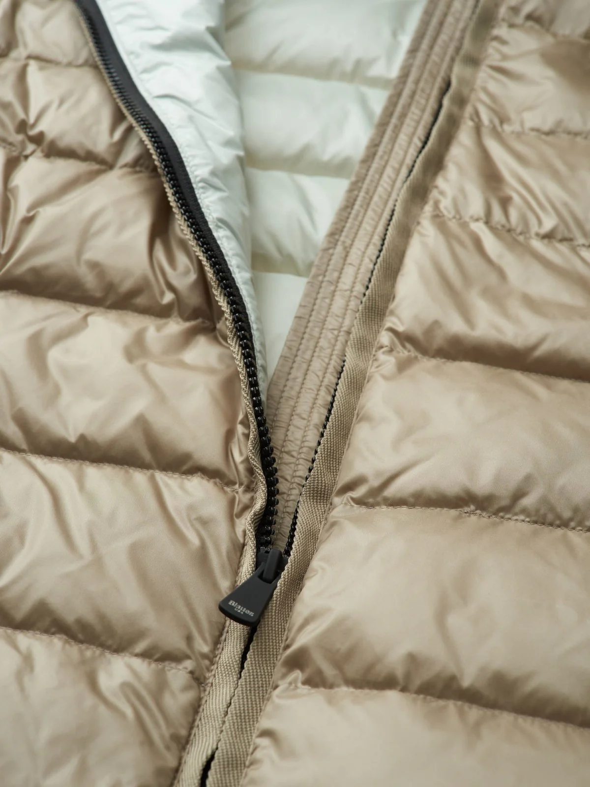 BLAUER Piumino Donna ARCADIA 24WBLDC03038 006950 301CB Beige - Image 2