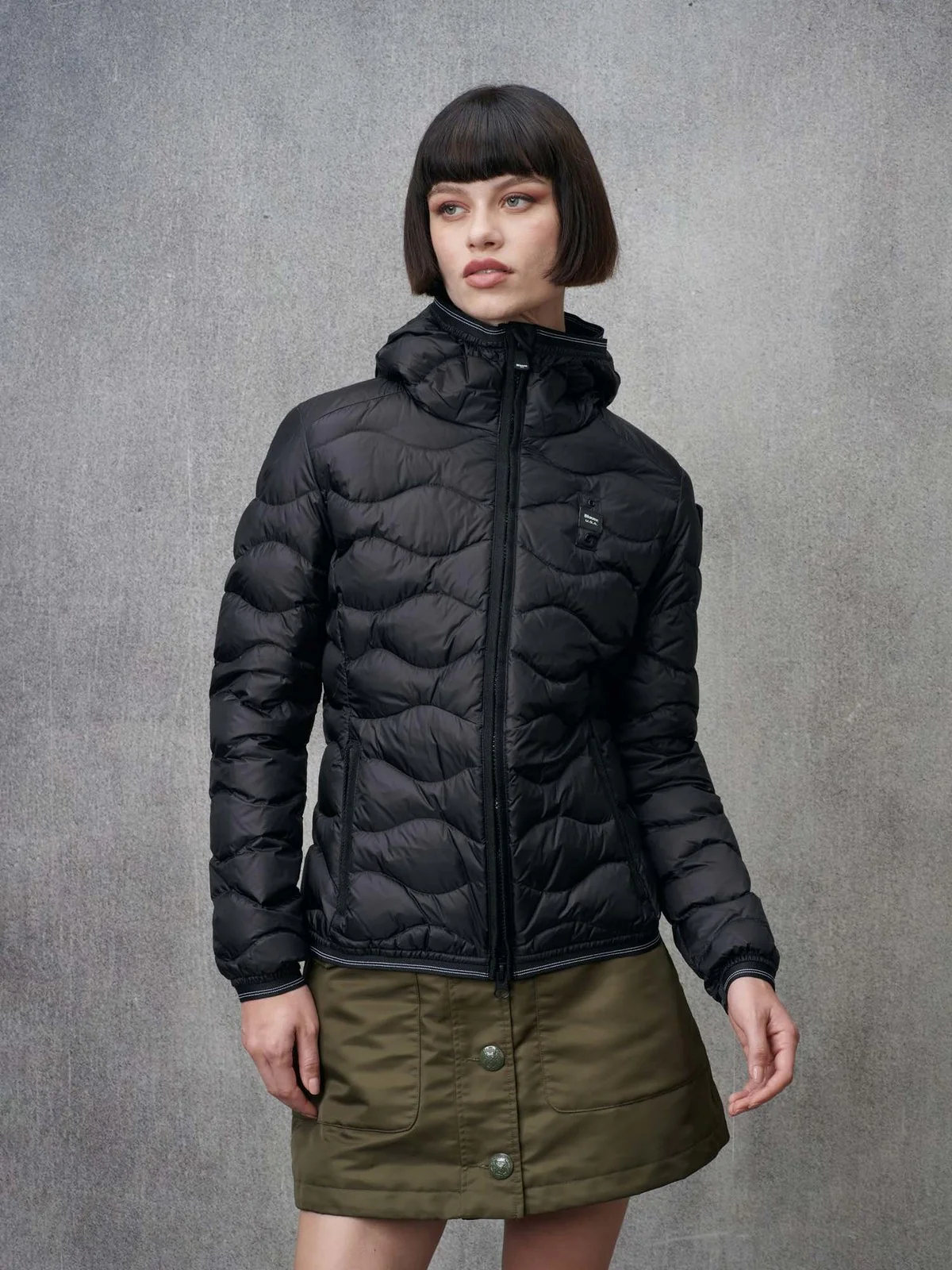 BLAUER Piumino Donna CAMELIA 24WBLDC03047 006047 999CB Nero - Image 2