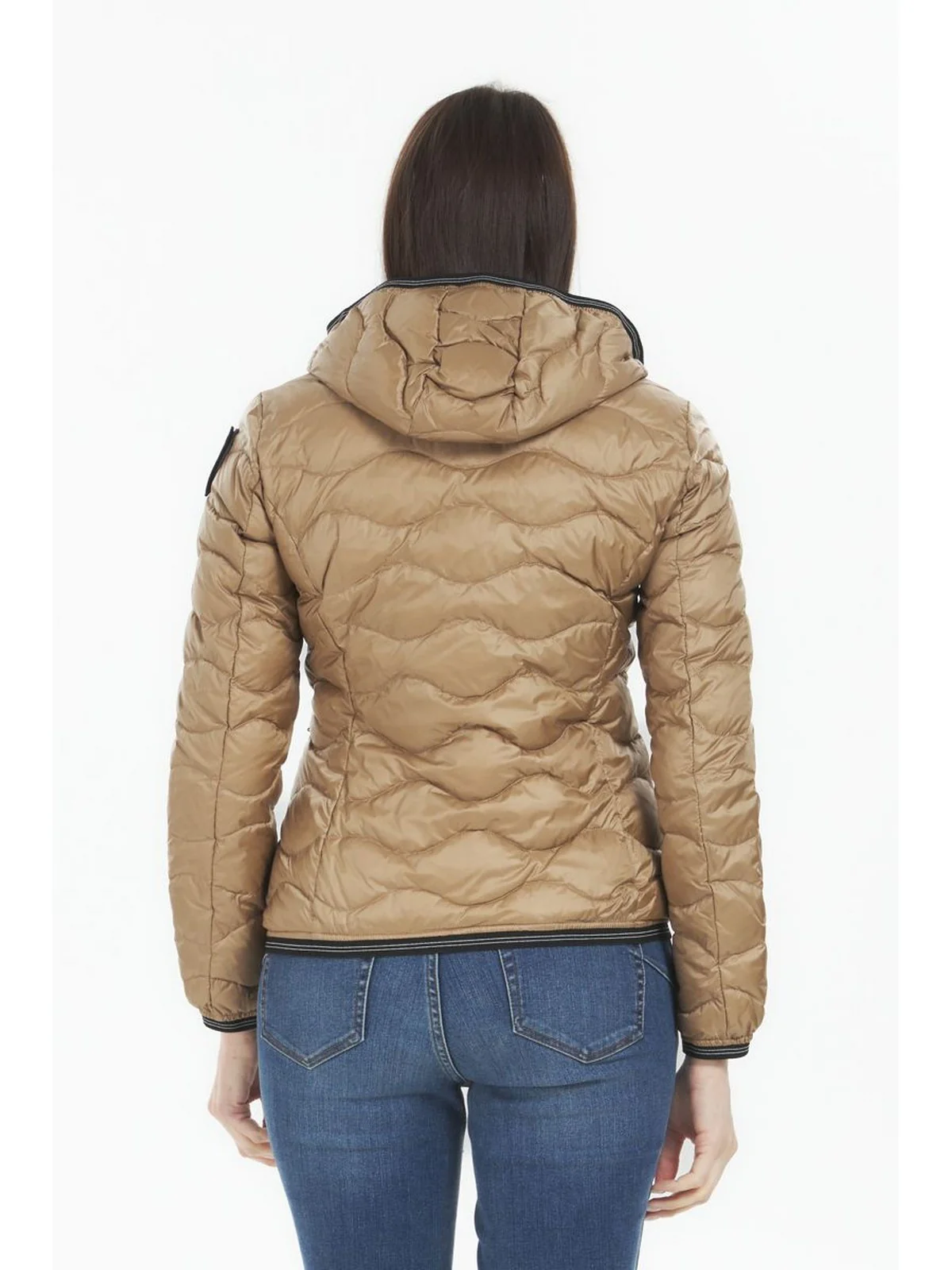 BLAUER Piumino Donna CAMELIA 26SBLDC03169 007455 327 BEIGE NATURALE - Image 3