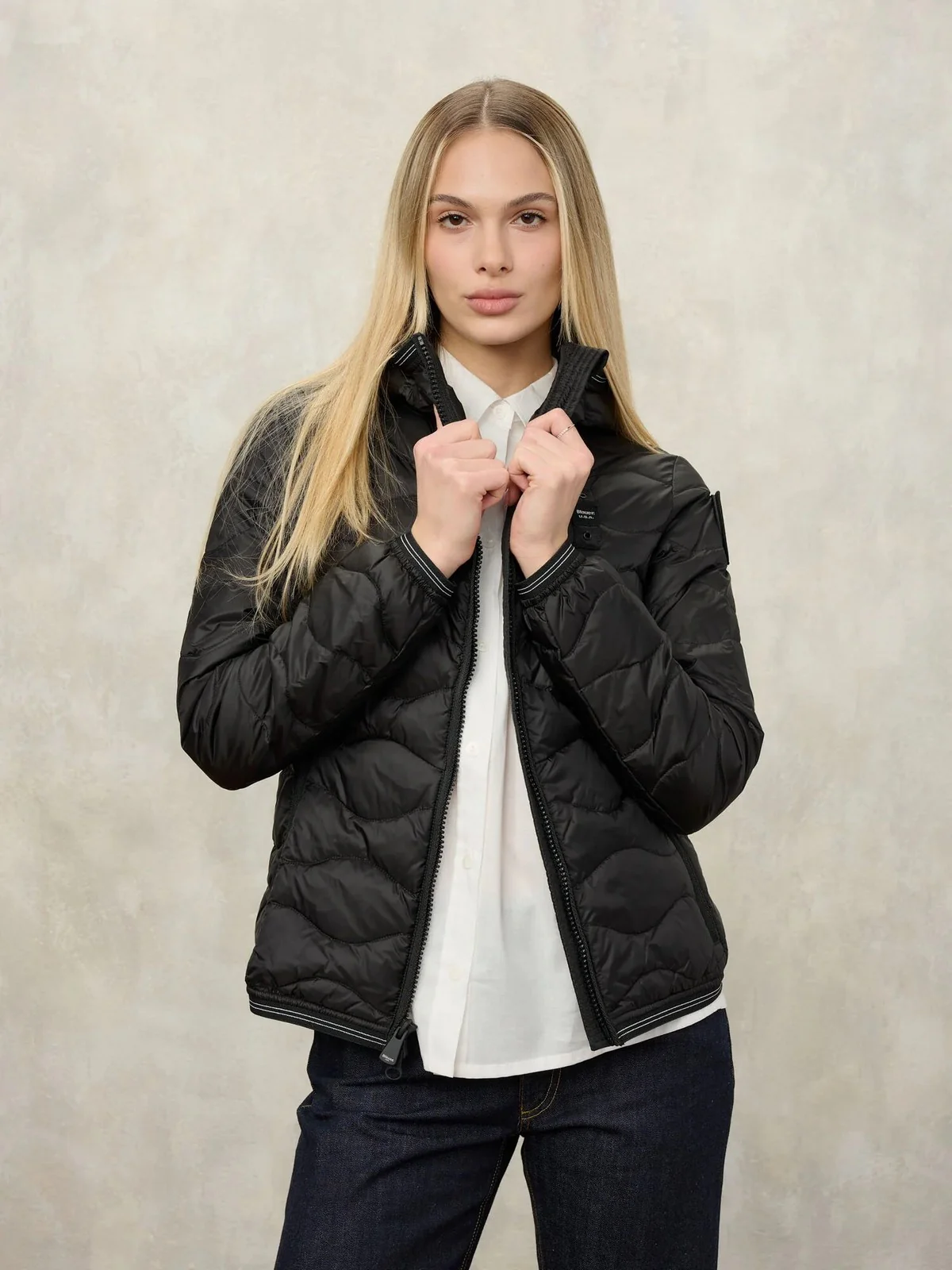 BLAUER Piumino Donna CAMELIA 26SBLDC03169 007455 999 Nero - Image 5