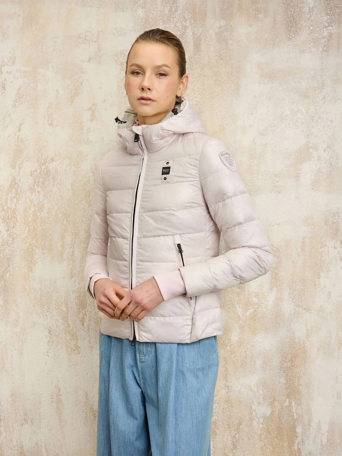 BLAUER Piumino Donna CAROLL 25SBLDC02234 006648 496 Rosa - Image 2