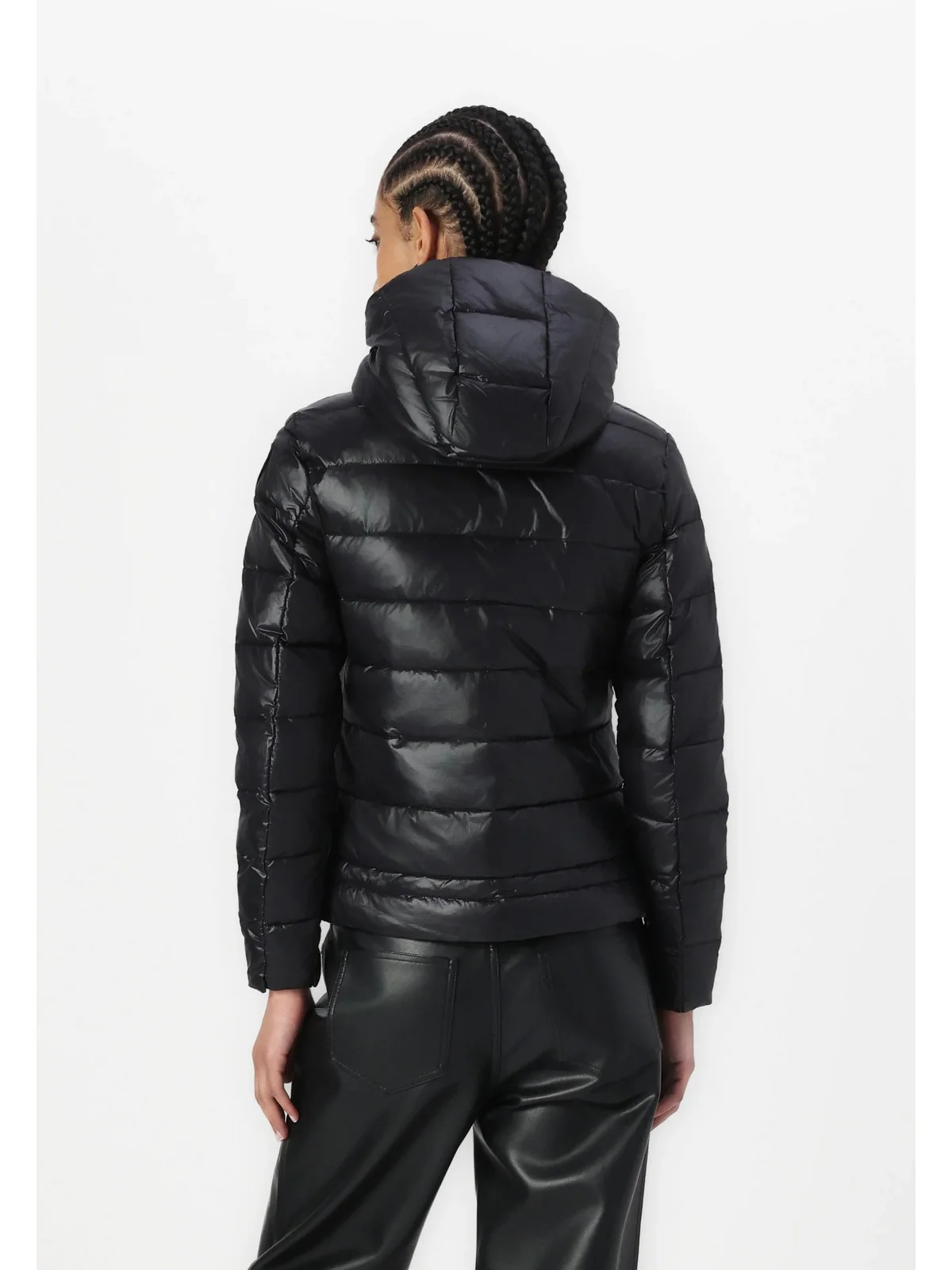 BLAUER Piumino Donna CAROLL 25SBLDC02234 006648 999 NERO - Image 4