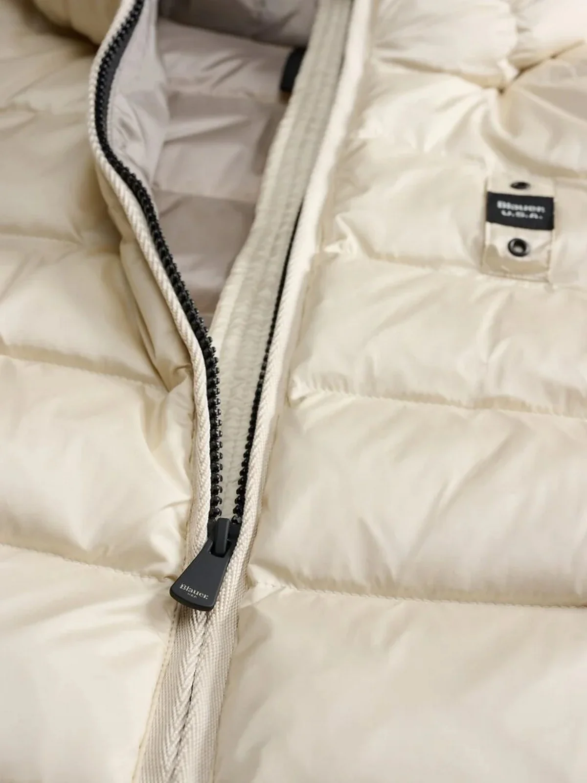 BLAUER Piumino Donna CHARME 25WBLDC03100 006047 907GG GRIGIO MATTINO int. GRIGIO NEBBIA - Image 2
