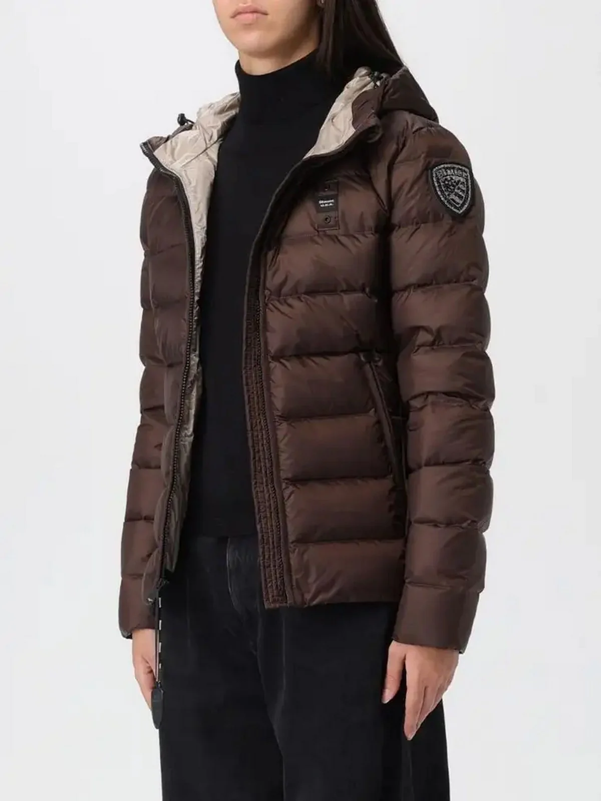BLAUER Piumino Donna CHARME 25WBLDC03100 A06047 365EI CASTAGNA int. BEIGE 301 - Image 2