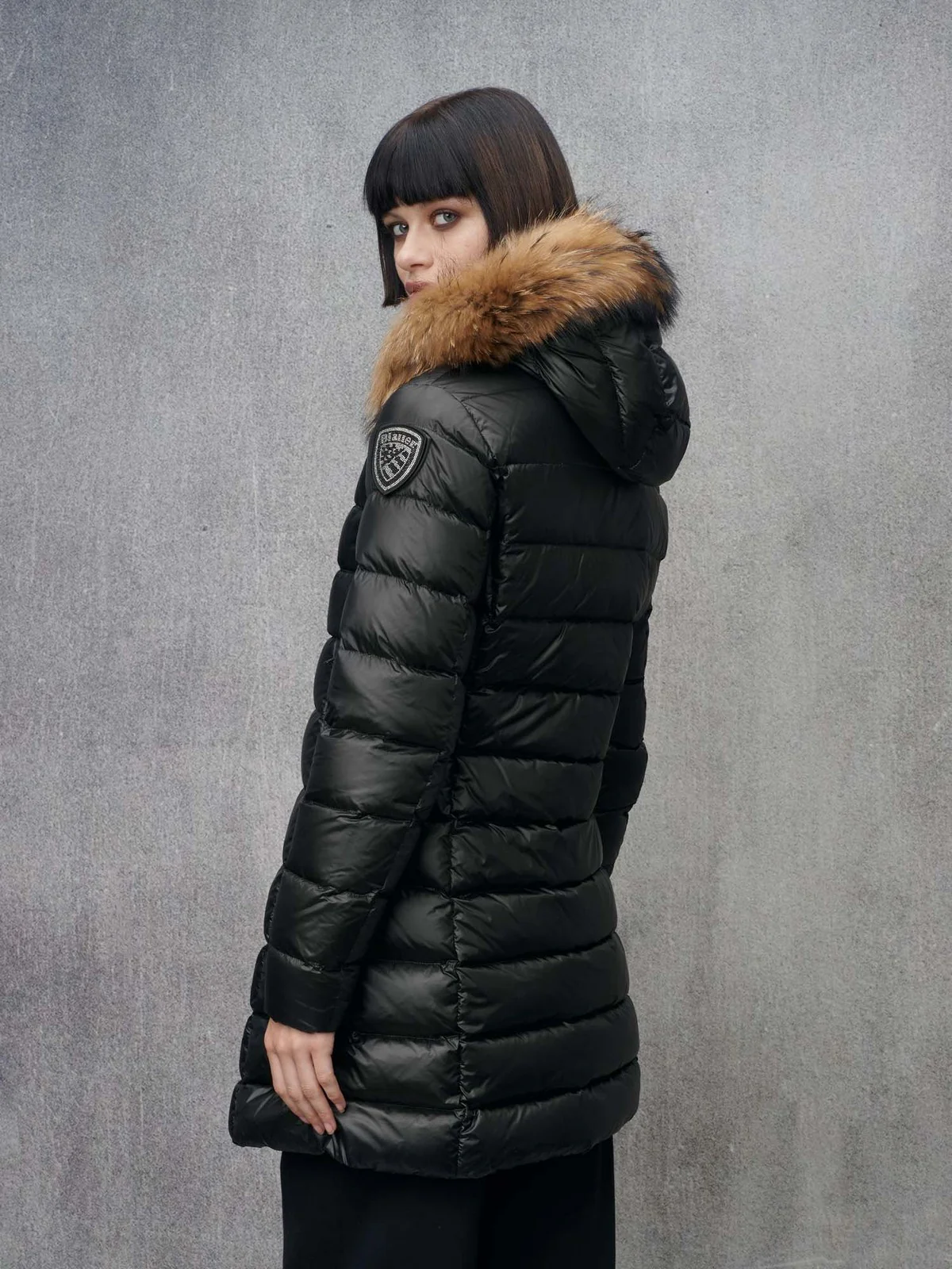 BLAUER Piumino Donna Kristin 24WBLDK03039 006950 999RD Nero - Image 4