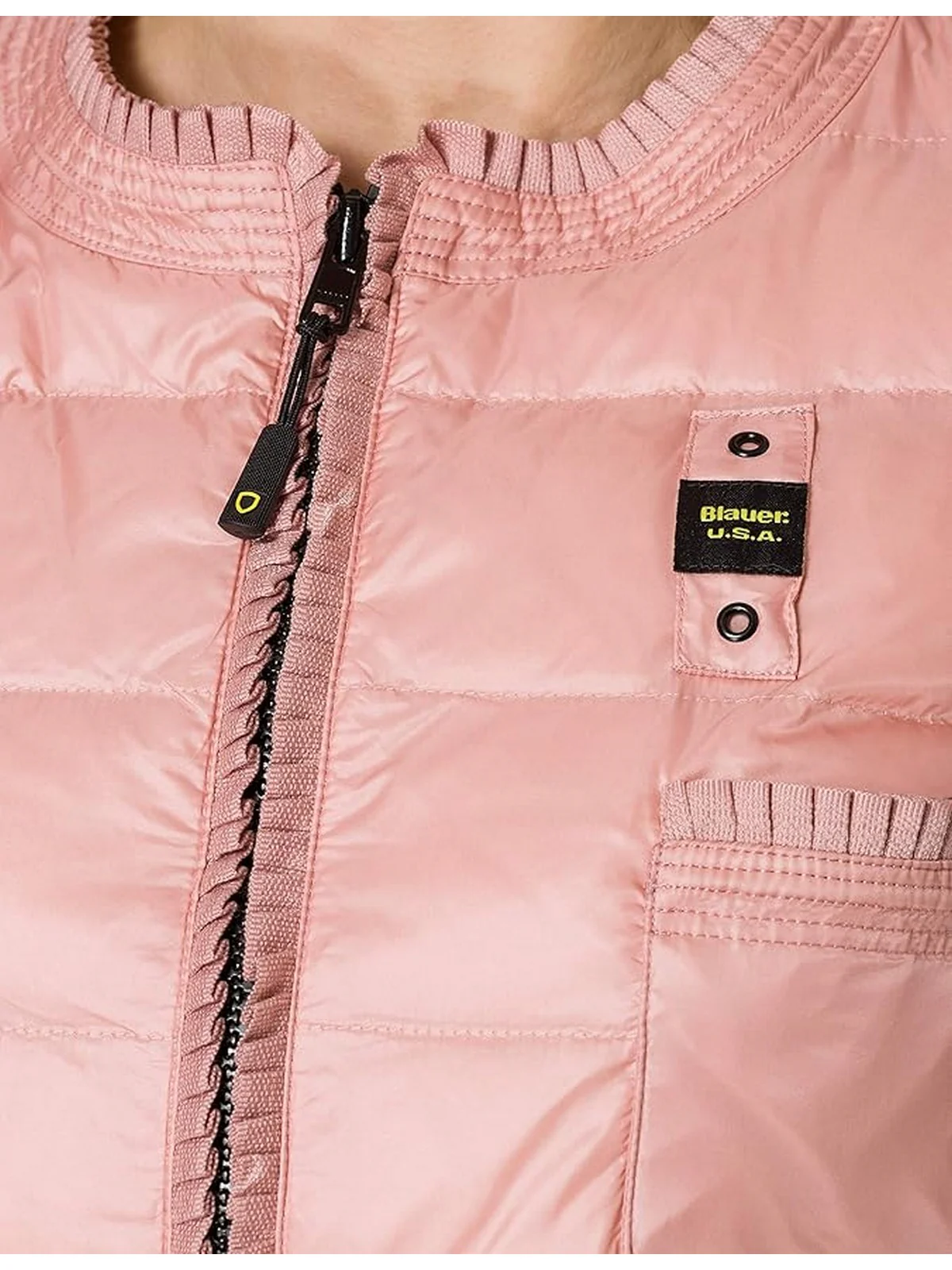 BLAUER Piumino Donna ROSA 25SBLDC03007 006950 496 PINK 496 - Image 3