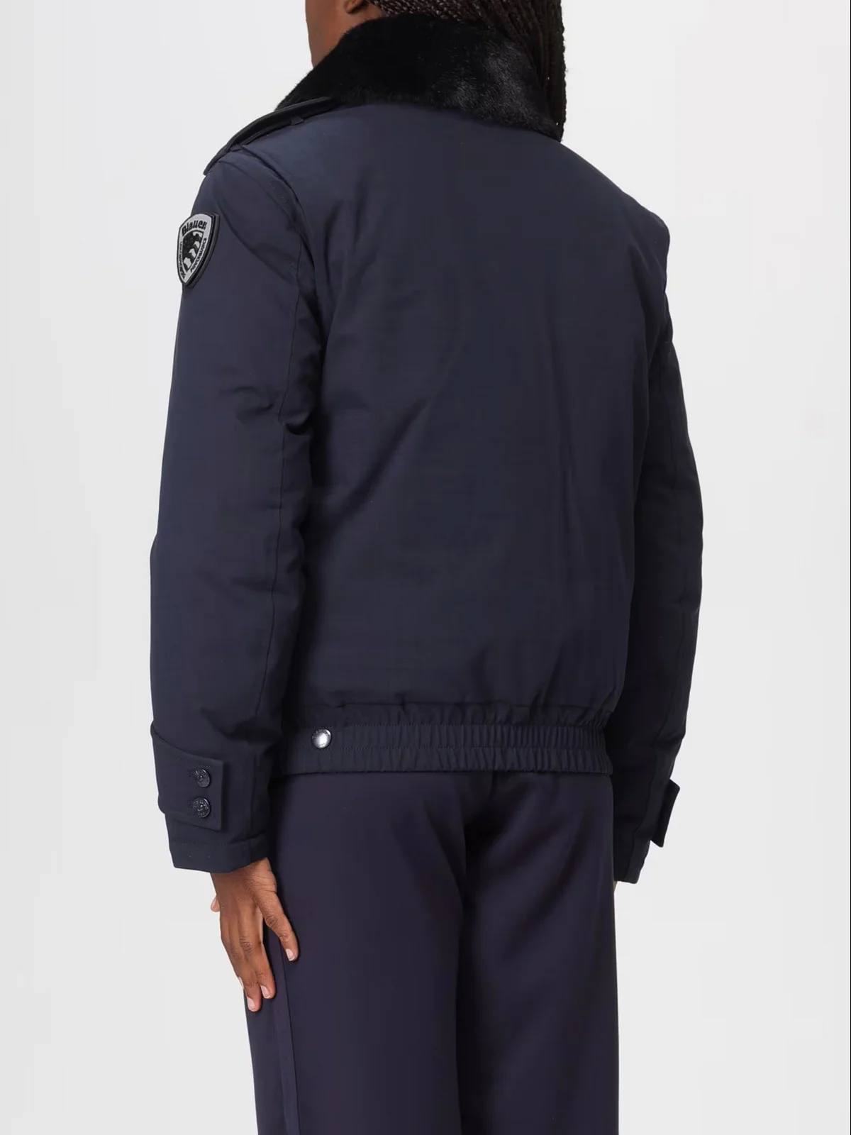 BLAUER Piumino Donna ROXANA 25WBLDC02196 007283 888 Blu - Image 3