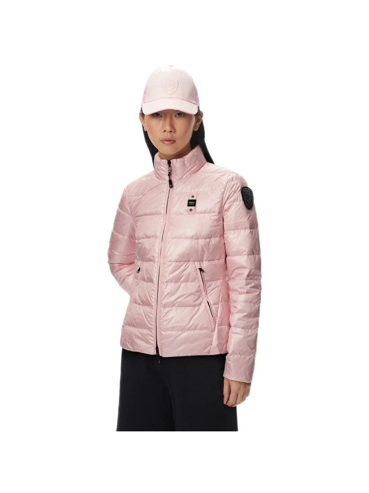 BLAUER Piumino Donna VALE 25SBLDC03003 006950 496 PINK 496 - Image 2