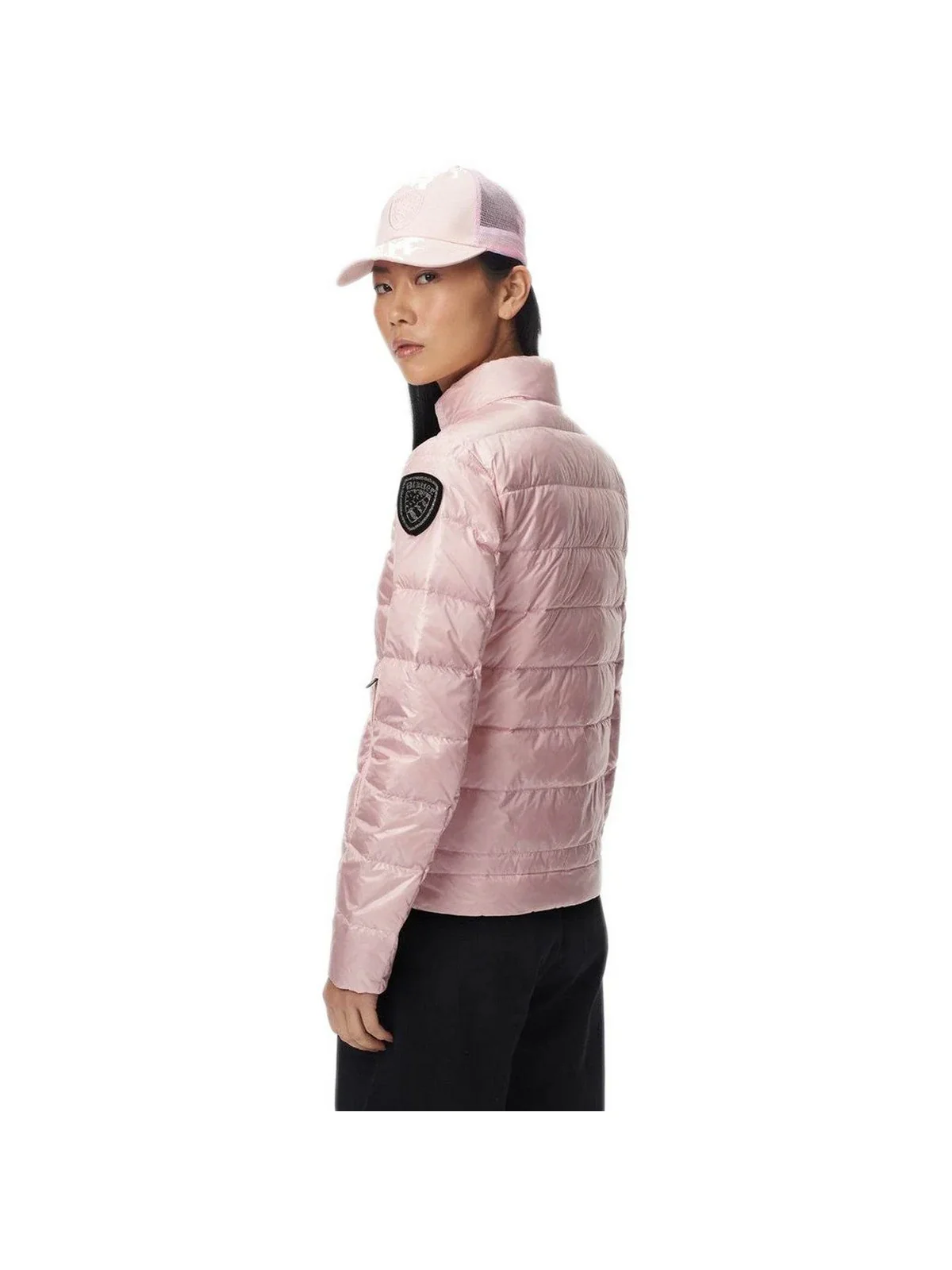 BLAUER Piumino Donna VALE 25SBLDC03003 006950 496 PINK 496 - Image 3