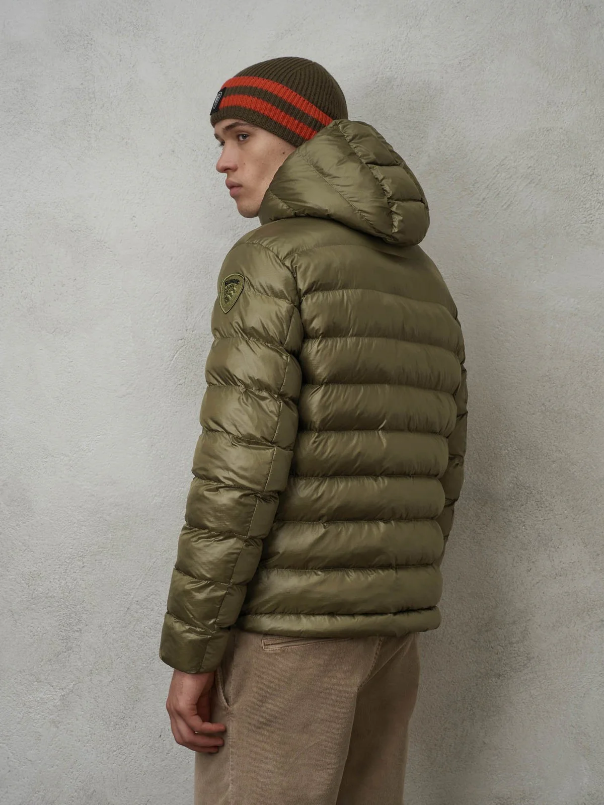 BLAUER Piumino Uomo  23WBLUC02083 005958 659TT Verde - Image 4