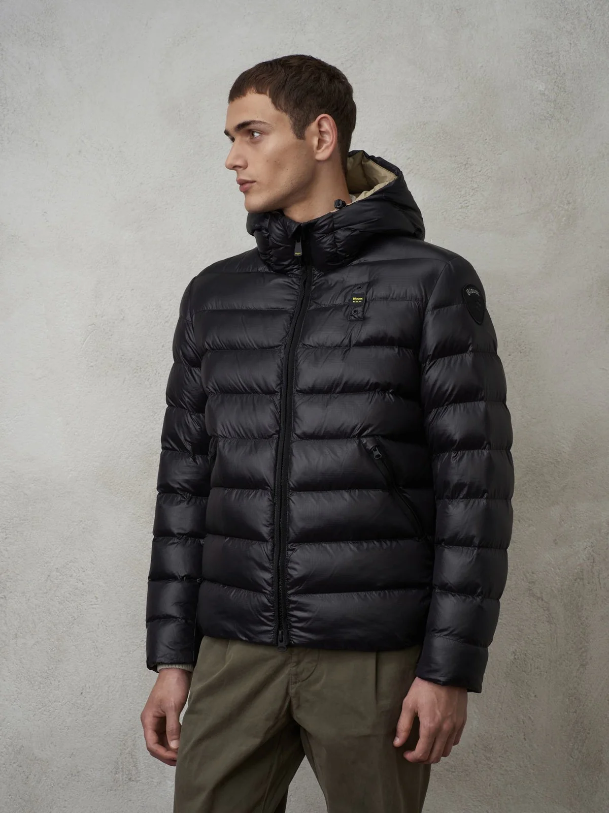 BLAUER Piumino Uomo  23WBLUC02083 005958 999TT Nero - Image 2
