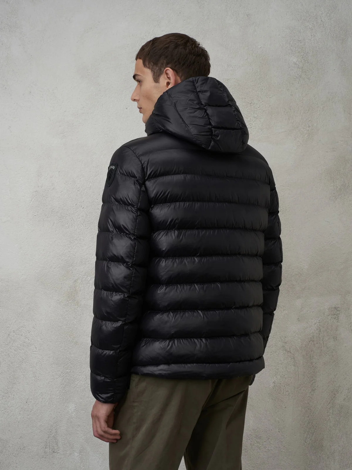 BLAUER Piumino Uomo  23WBLUC02083 005958 999TT Nero - Image 4