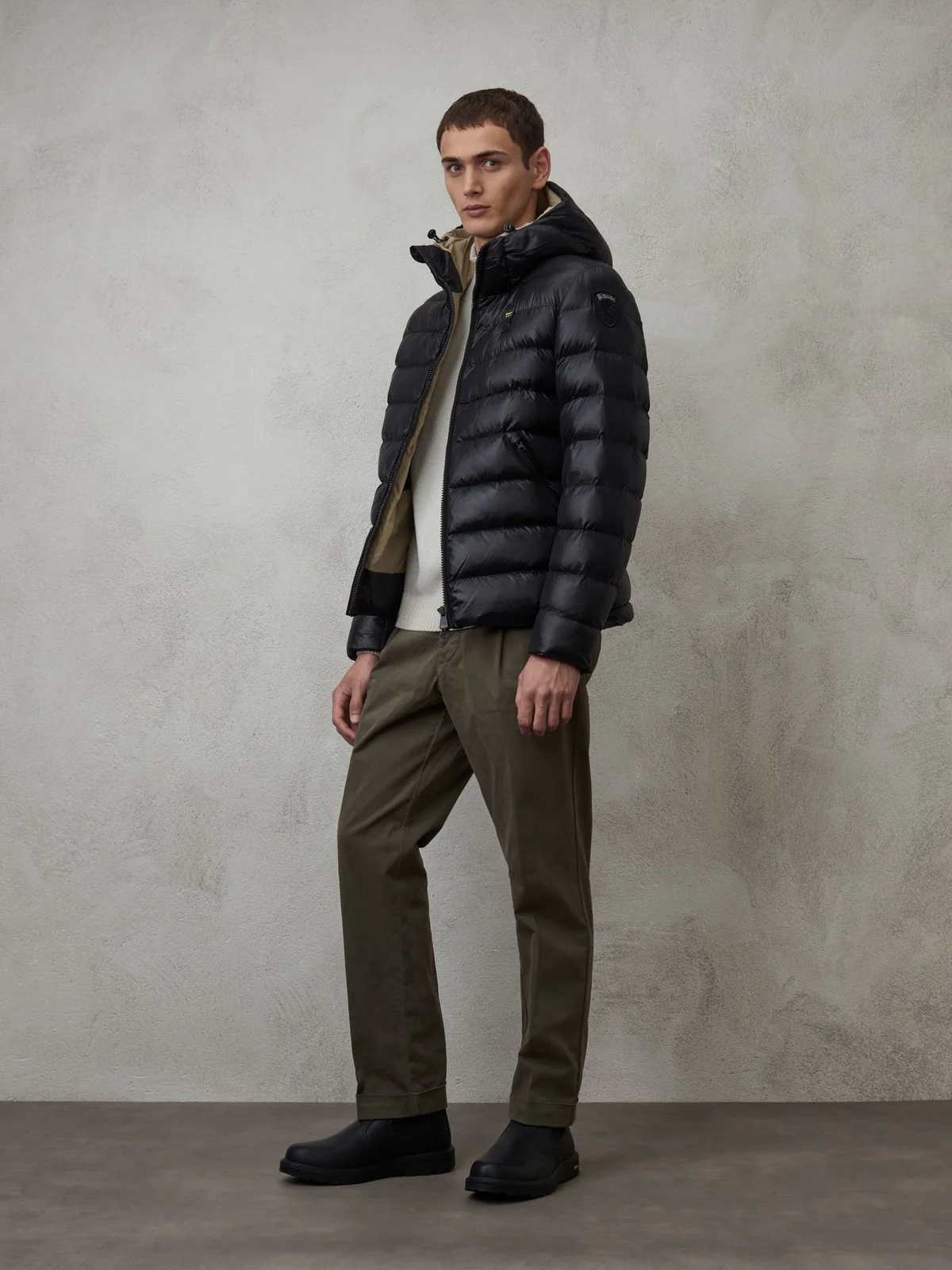 BLAUER Piumino Uomo  23WBLUC02083 005958 999TT Nero - Image 5