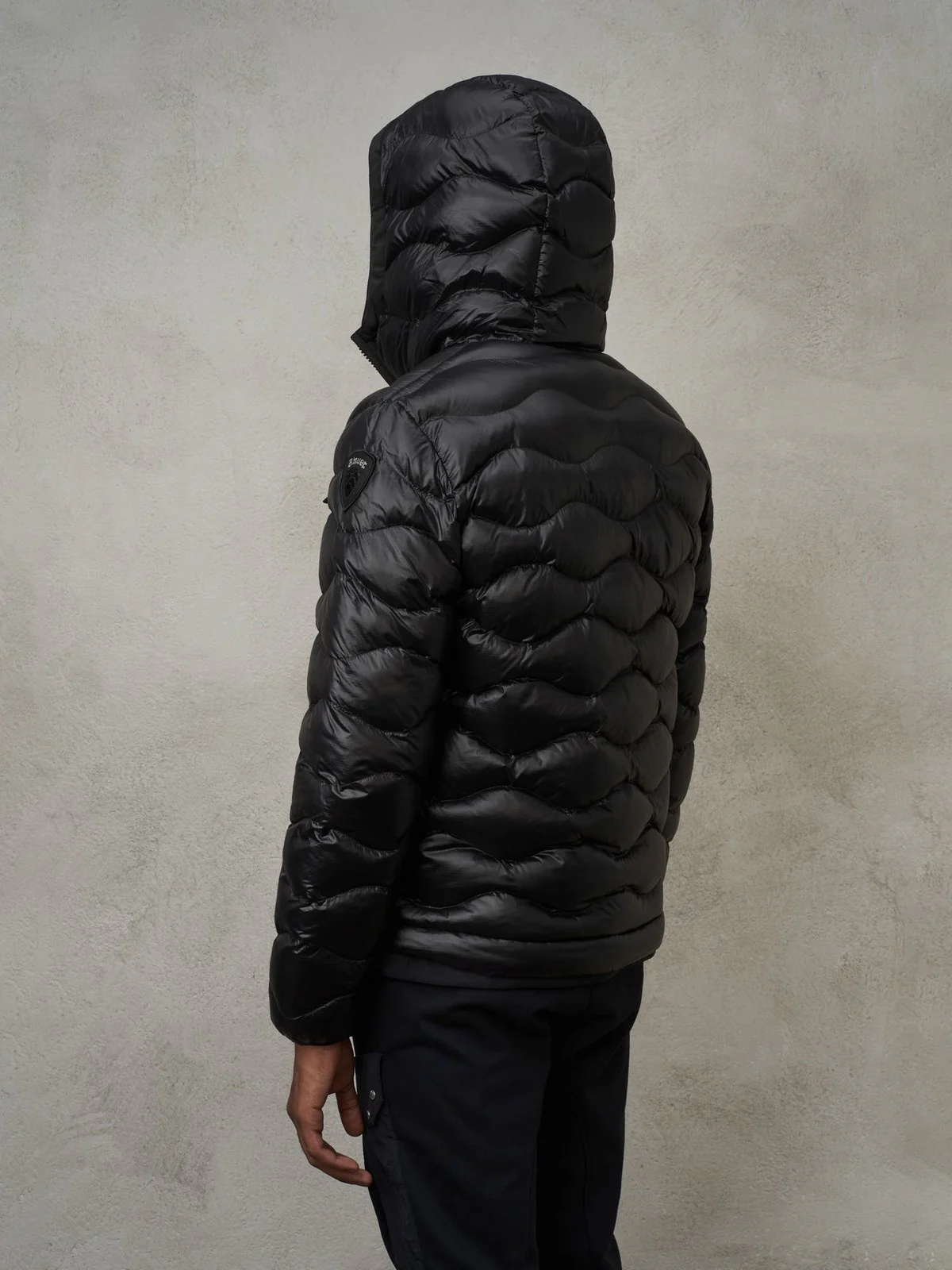 BLAUER Piumino Uomo  23WBLUC02084 005958 999TT Nero - Image 4