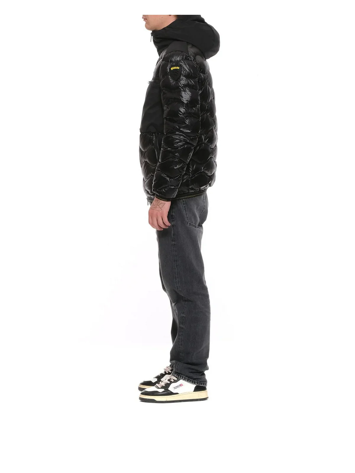 BLAUER Piumino Uomo  23WBLUC03064 006355 999 Nero - Image 3