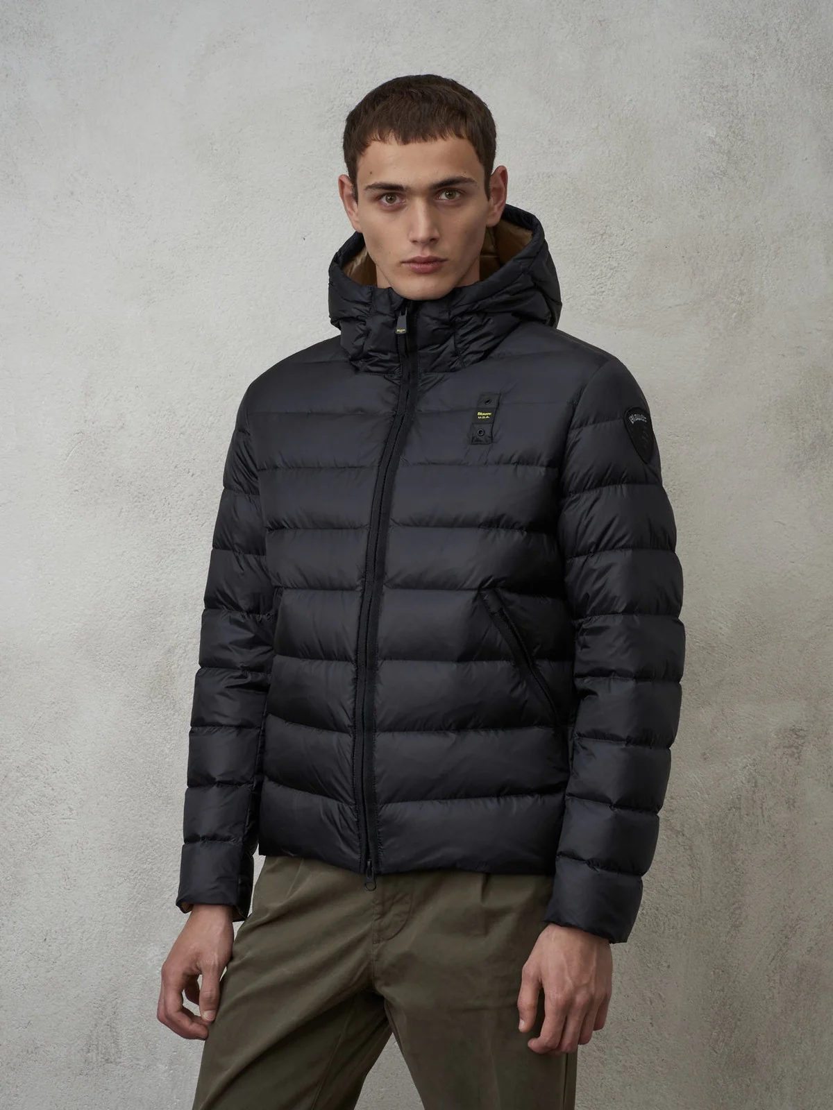 BLAUER Piumino Uomo  23WBLUC03075 006047 999TT Nero - Image 2