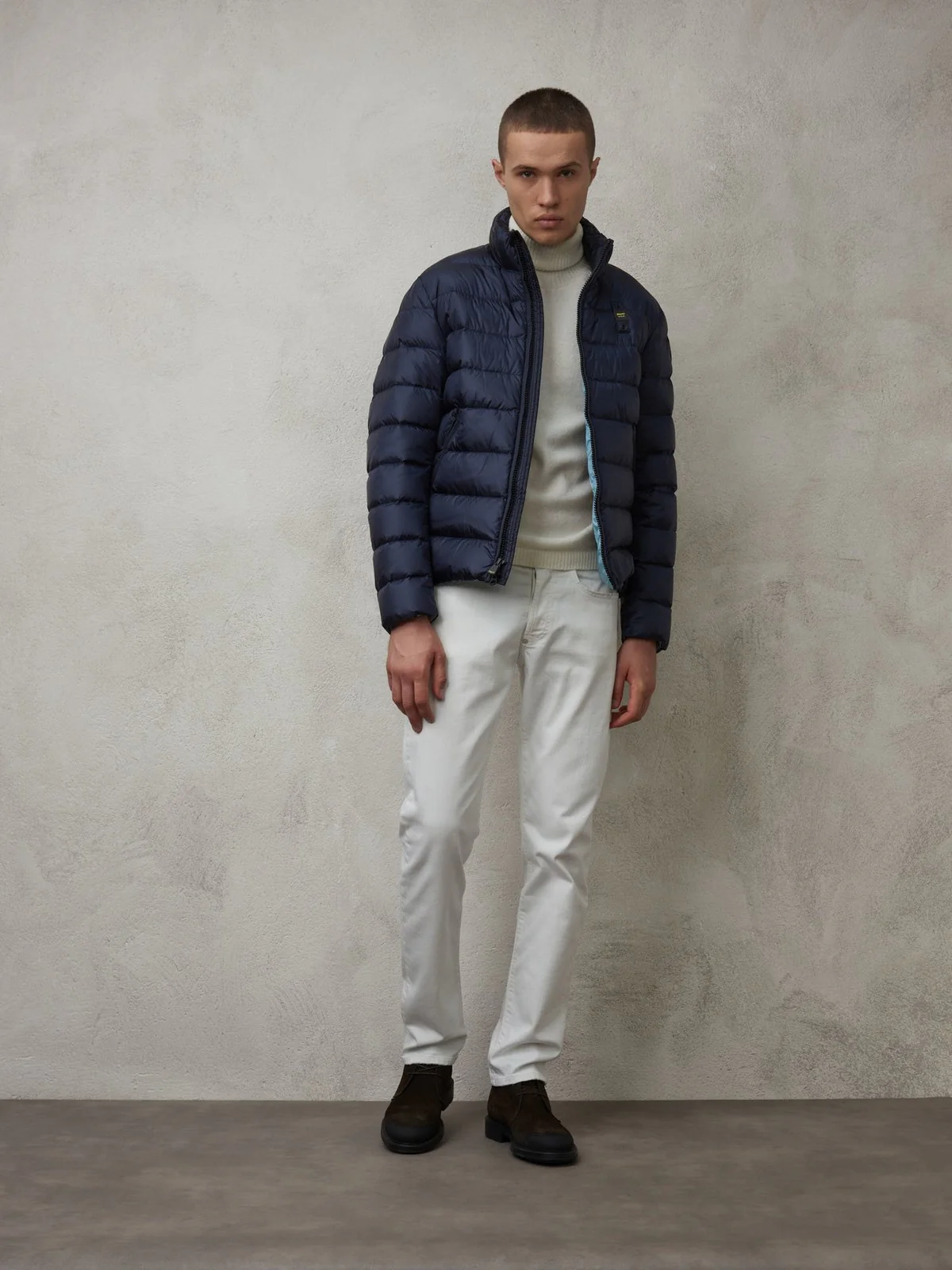 BLAUER Piumino Uomo  23WBLUC03076 006047 888AQ Blu - Image 2