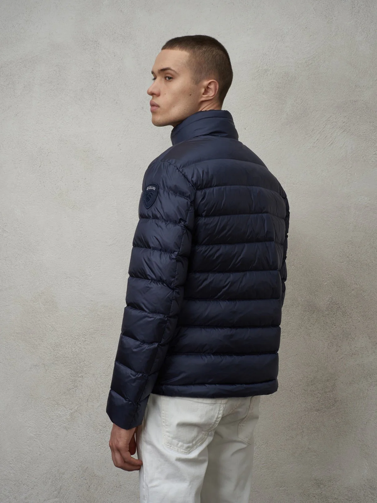 BLAUER Piumino Uomo  23WBLUC03076 006047 888AQ Blu - Image 3