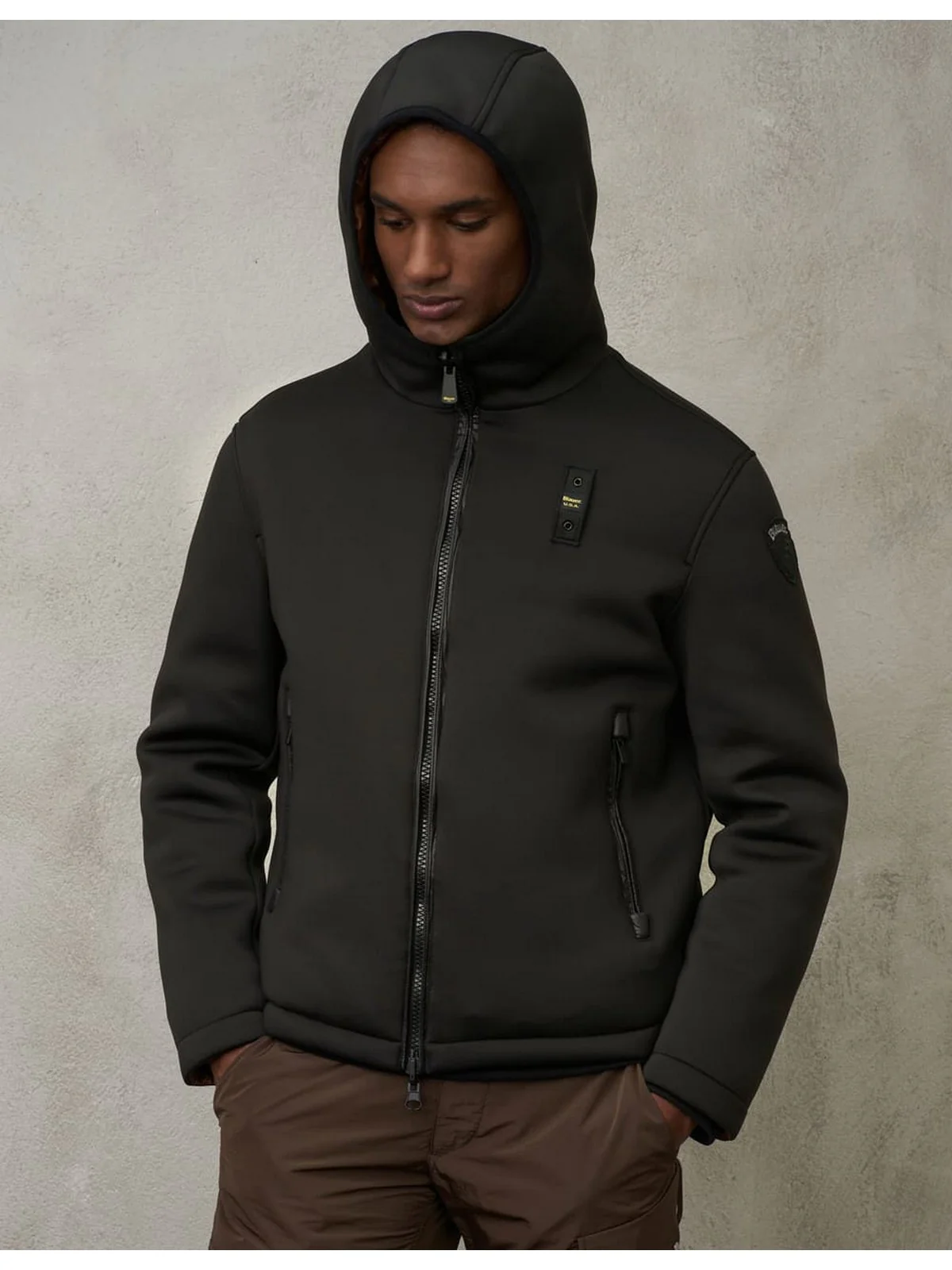BLAUER Piumino Uomo  23WBLUC06047 006359 999 Nero - Image 5