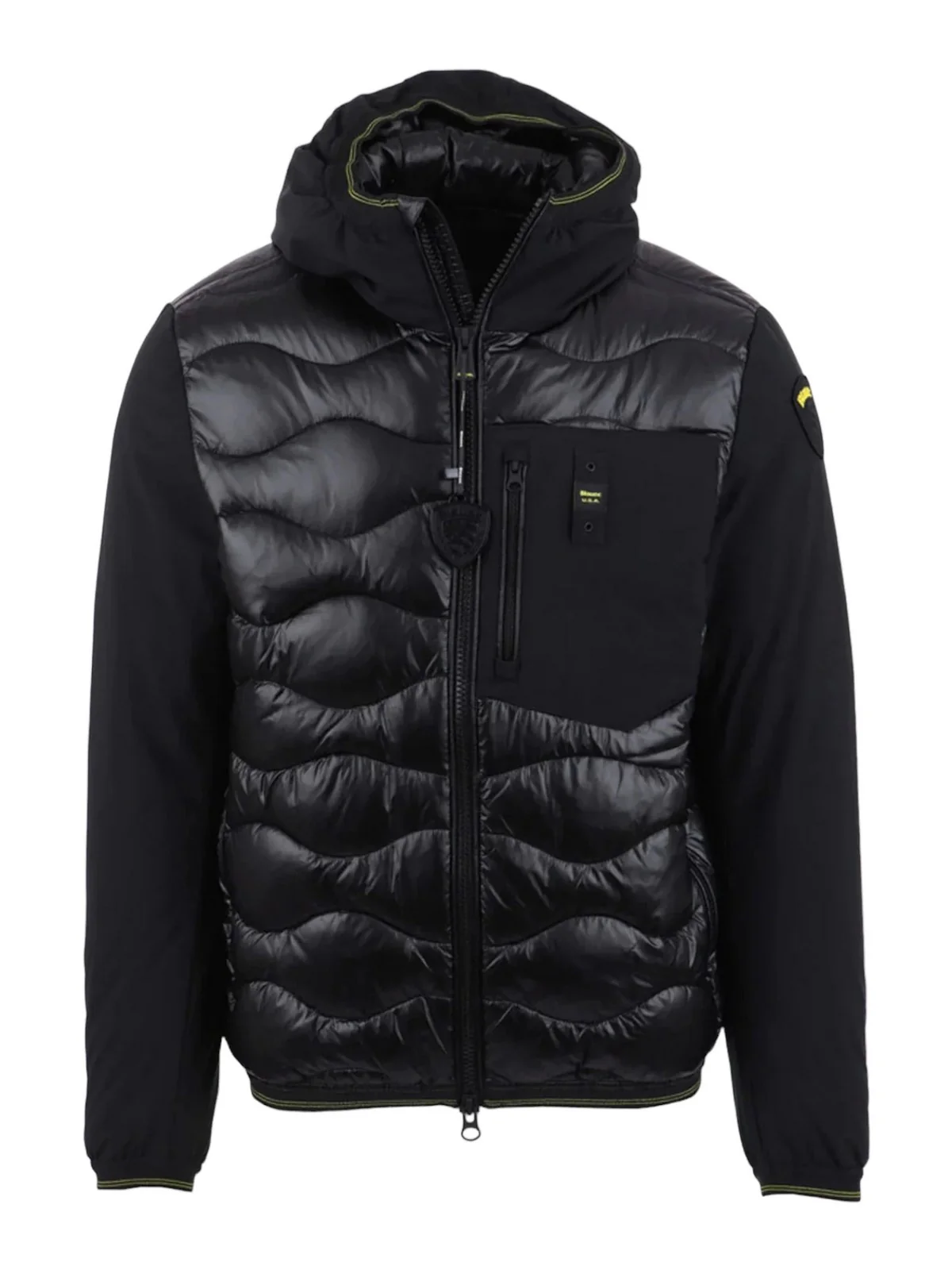 BLAUER Piumino Uomo  23WBLUC08001 006355 999 Nero - Image 4