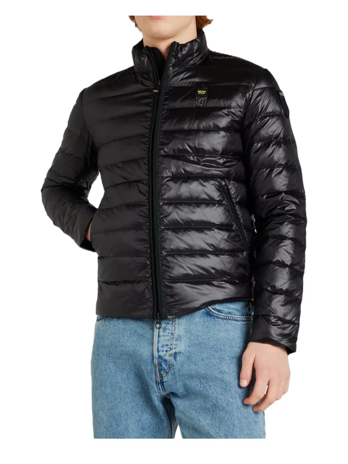 BLAUER Piumino Uomo  24SBLUC03056 006719 999 Nero - Image 2