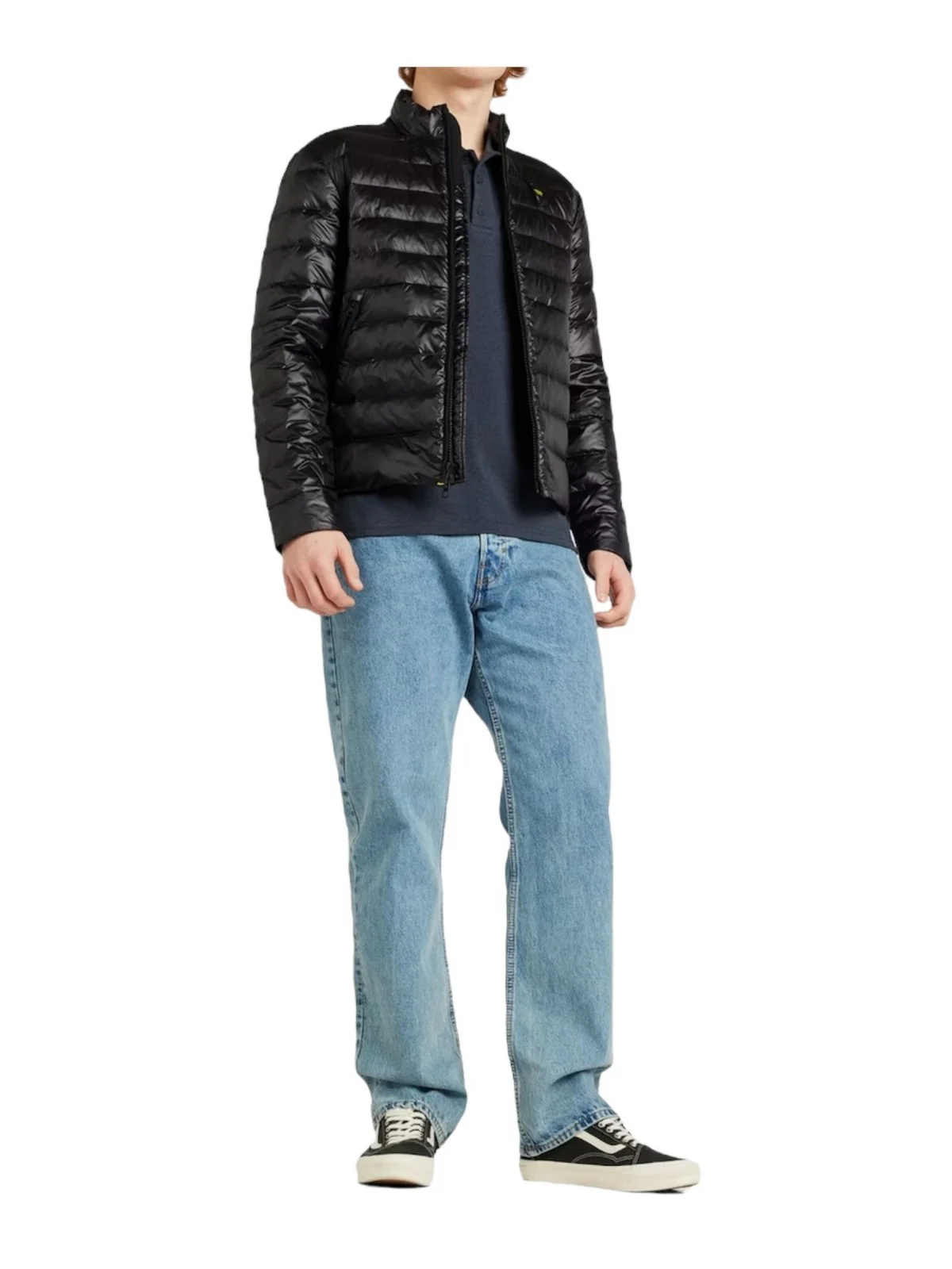 BLAUER Piumino Uomo  24SBLUC03056 006719 999 Nero - Image 5