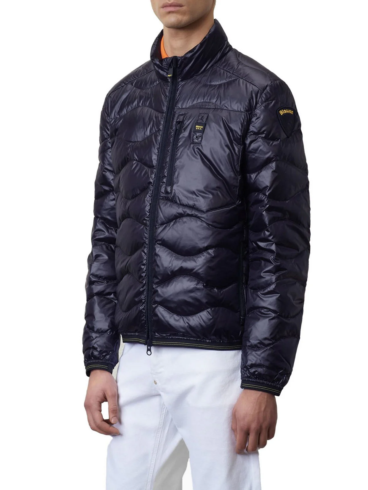 BLAUER Piumino Uomo  24SBLUC03070 006719 888 Blu - Image 2