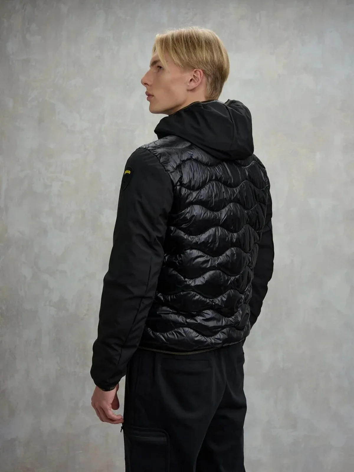 BLAUER Piumino Uomo ALBERT 25WBLUC08078 006355 999 Nero - Image 3