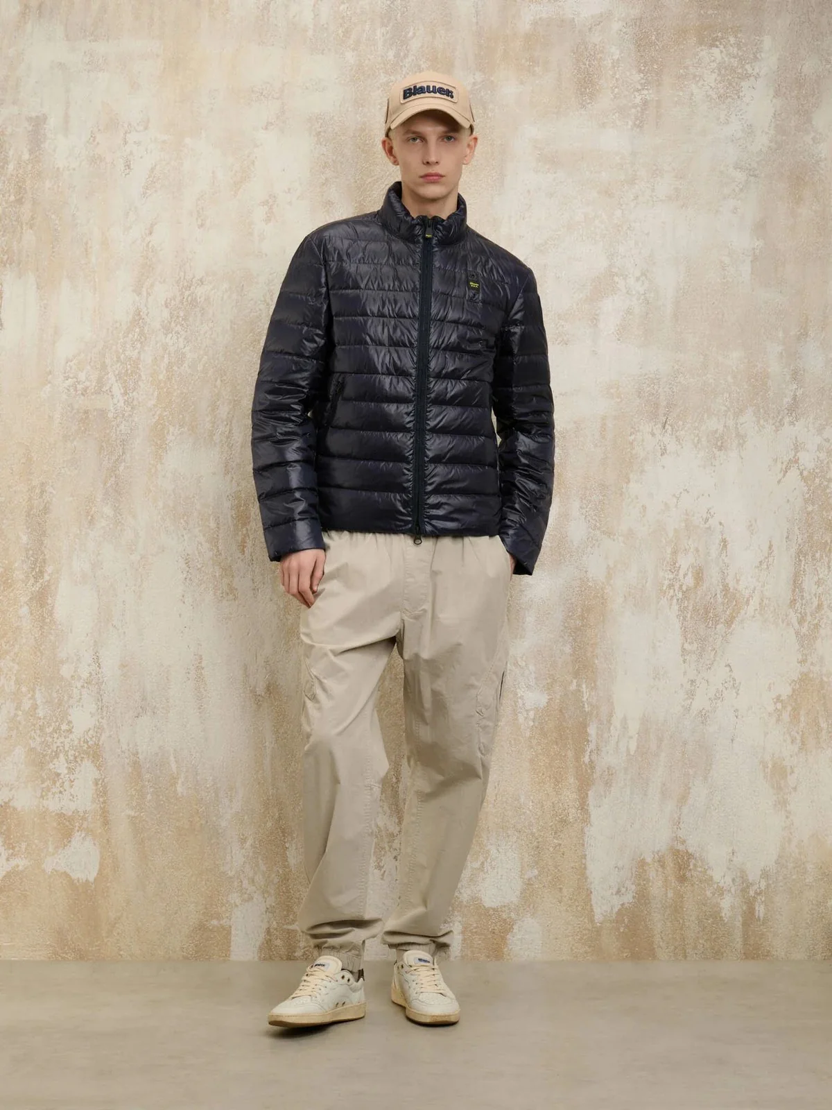 BLAUER Piumino Uomo AUSTIN 25SBLUC03011 006719 888 Blu - Image 4