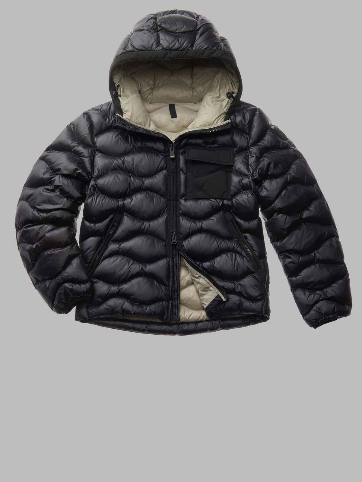 BLAUER Piumino Uomo BRYANT 24WBLUC02056 005958 999EI Nero - Image 3