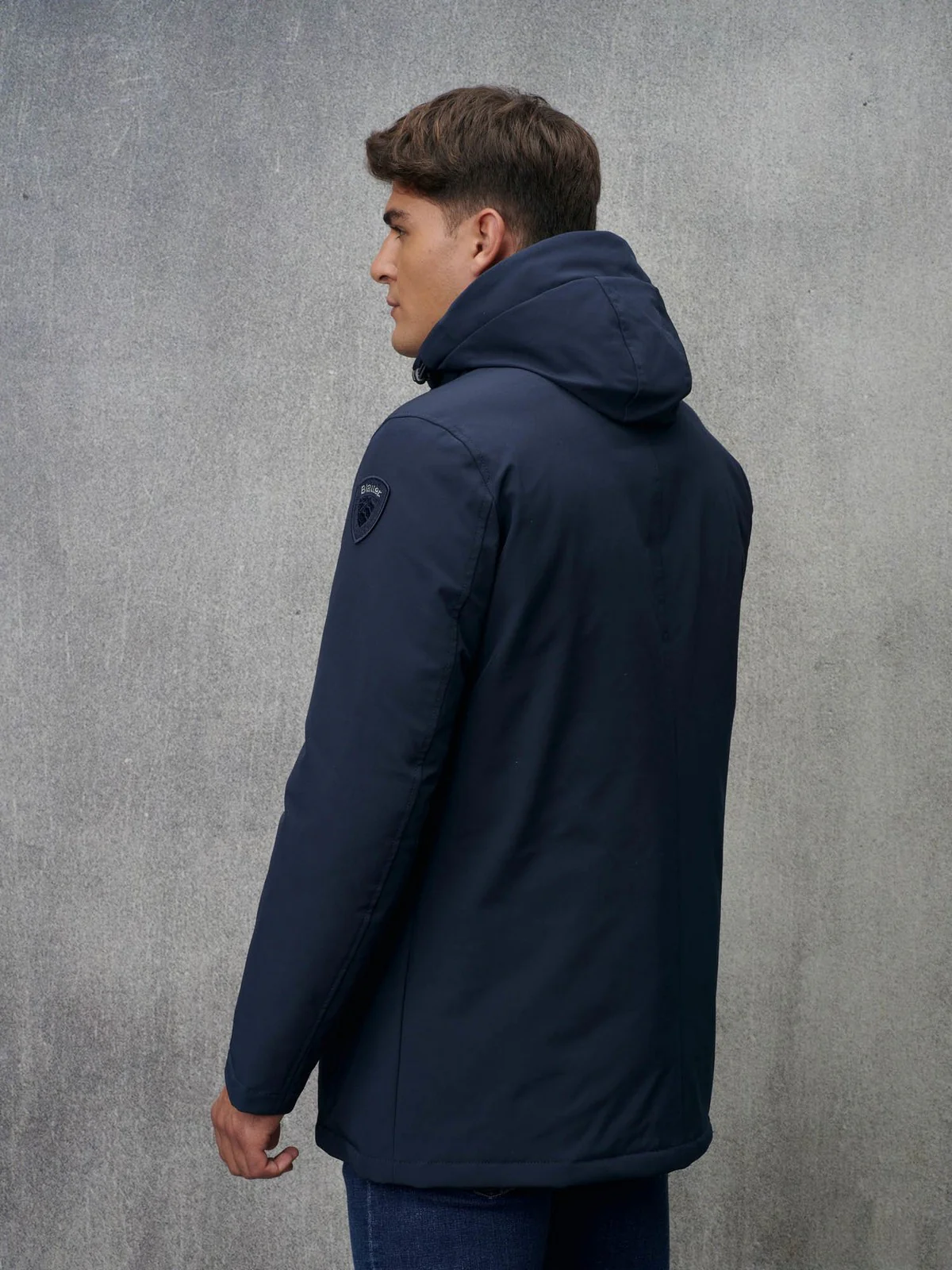 BLAUER Piumino Uomo CHESTER 24WBLUK03035 005480 888 Blu - Image 4