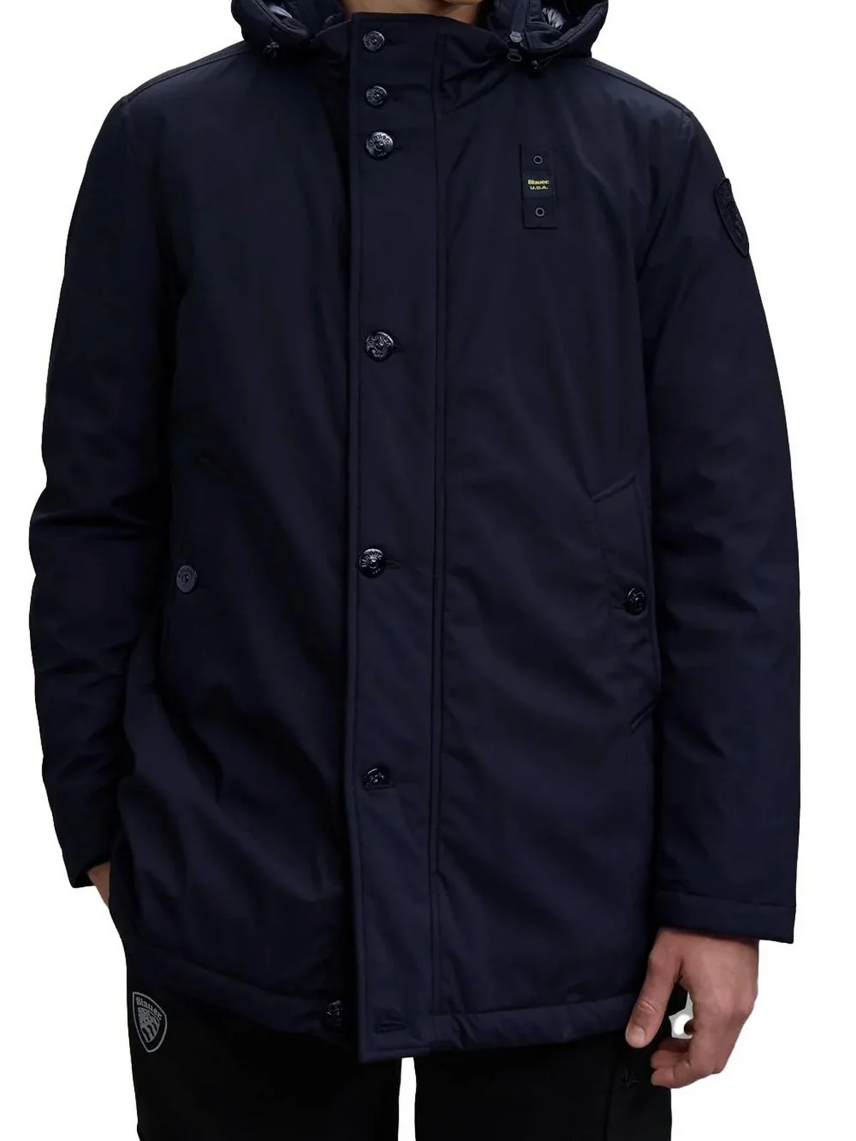 BLAUER Piumino Uomo CHESTER 25WBLUK03142 005480 888 Blu - Image 3