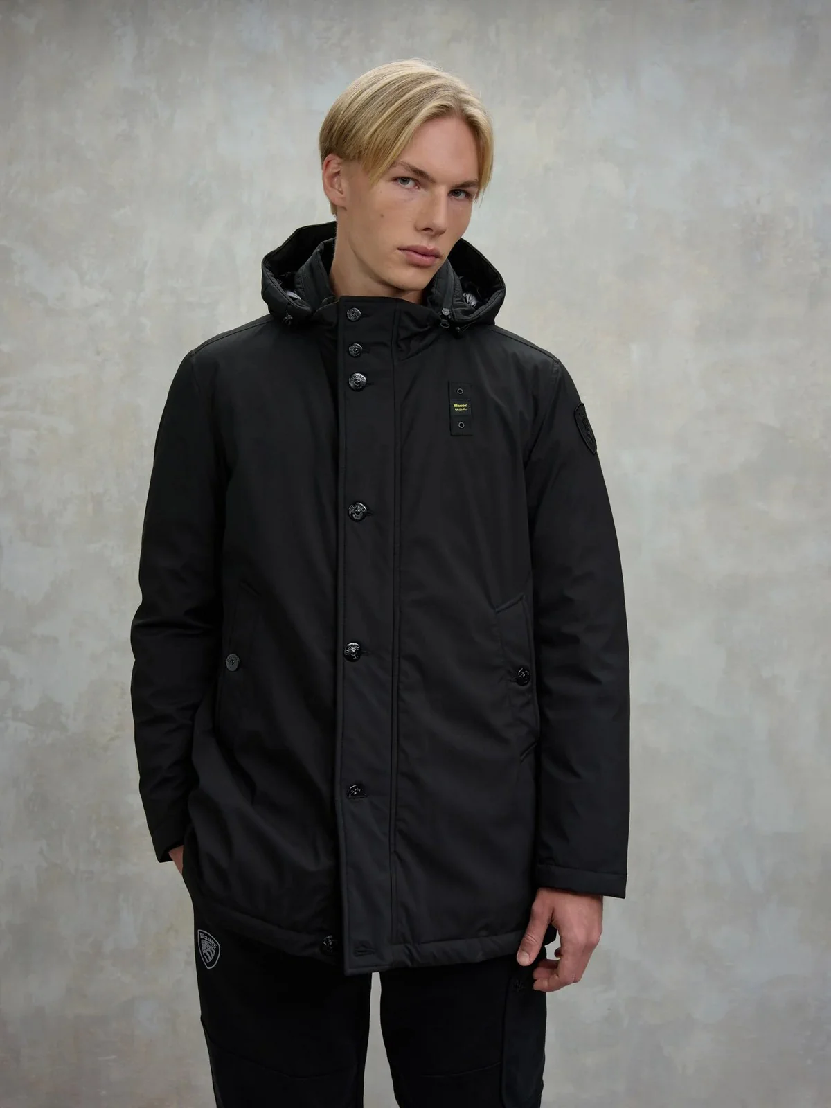 BLAUER Piumino Uomo CHESTER 25WBLUK03142 005480 999 Nero - Image 5