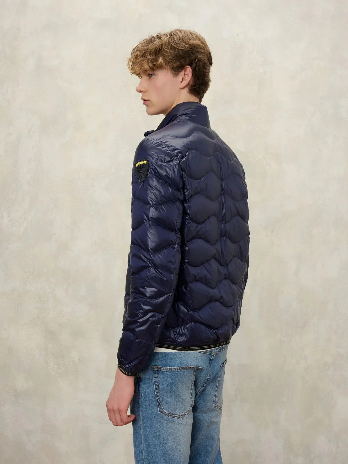 BLAUER Piumino Uomo Daniel 26SBLUC03178 006719 888 Blu - Image 3