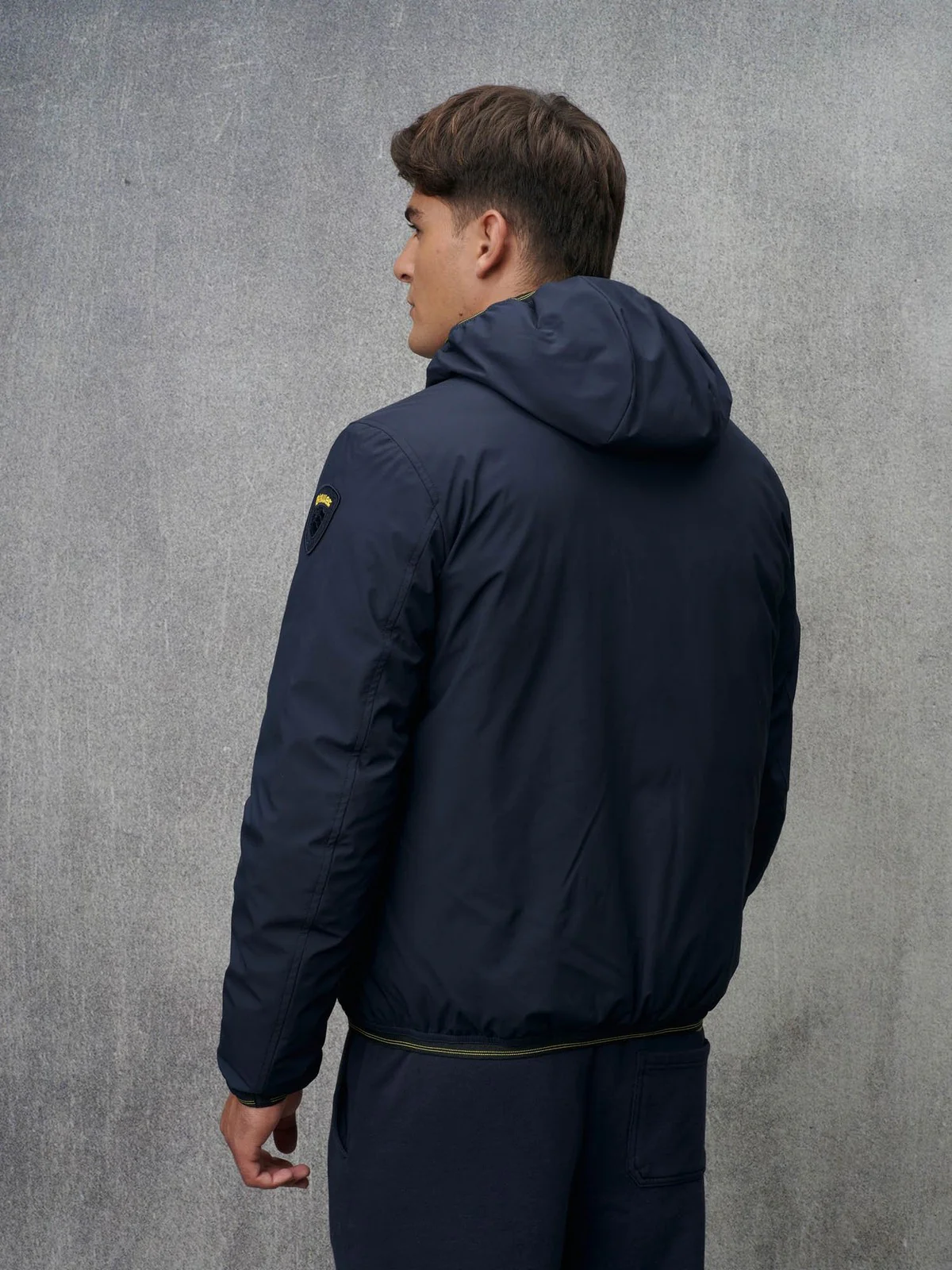 BLAUER Piumino Uomo DERRY 24WBLUC08033 005480 888 Blu - Image 4