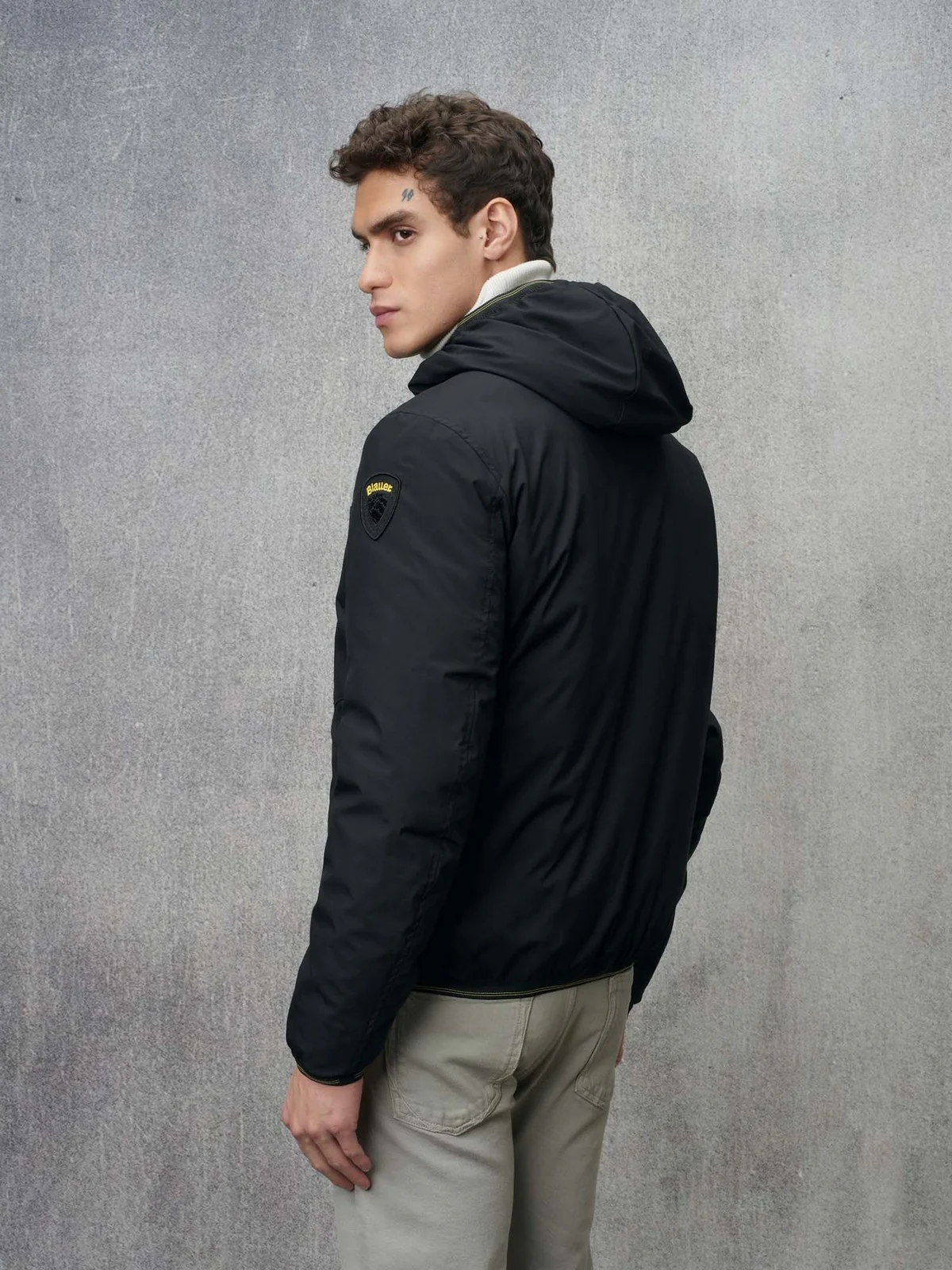 BLAUER Piumino Uomo DERRY 24WBLUC08033 005480 999 Nero - Image 4