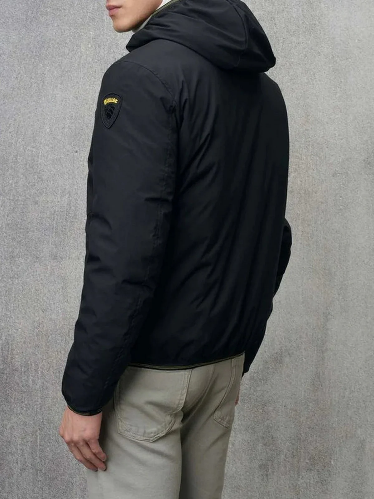 BLAUER Piumino Uomo DERRY 25WBLUC08030 005480 999 Nero - Image 3