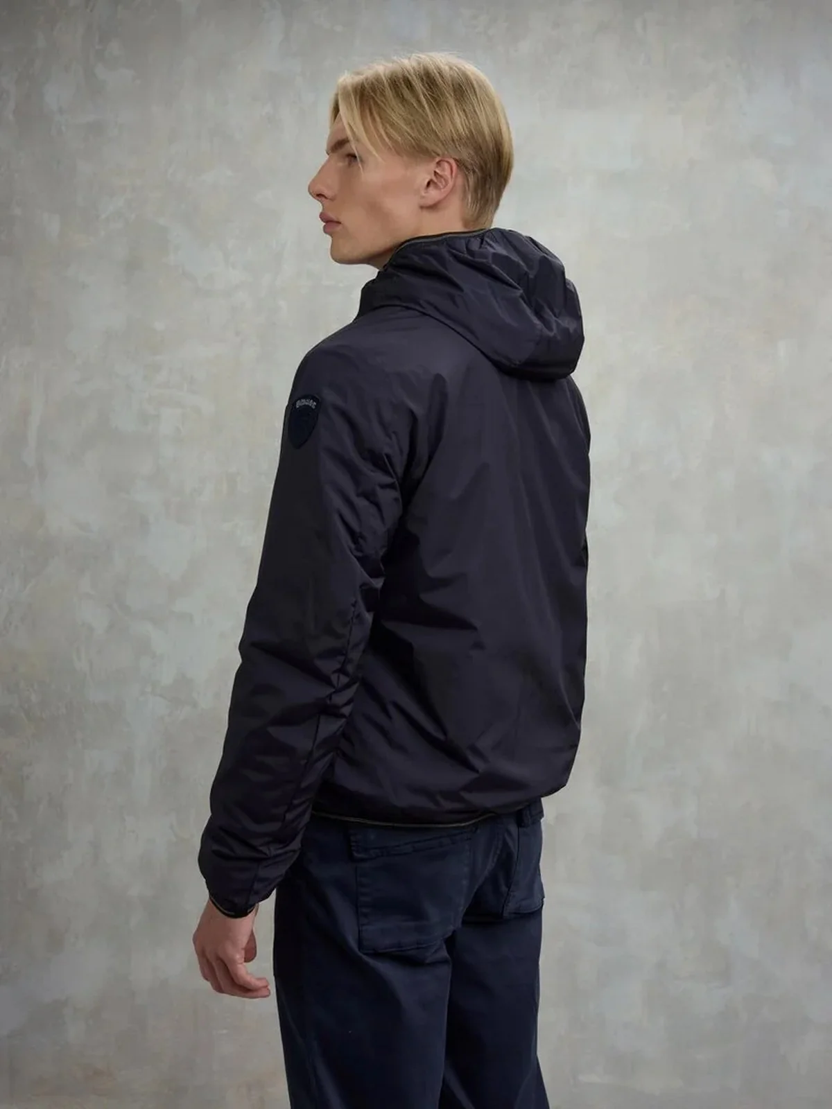 BLAUER Piumino Uomo DEVON 25WBLUC11083 007110 888 Blu - Image 3