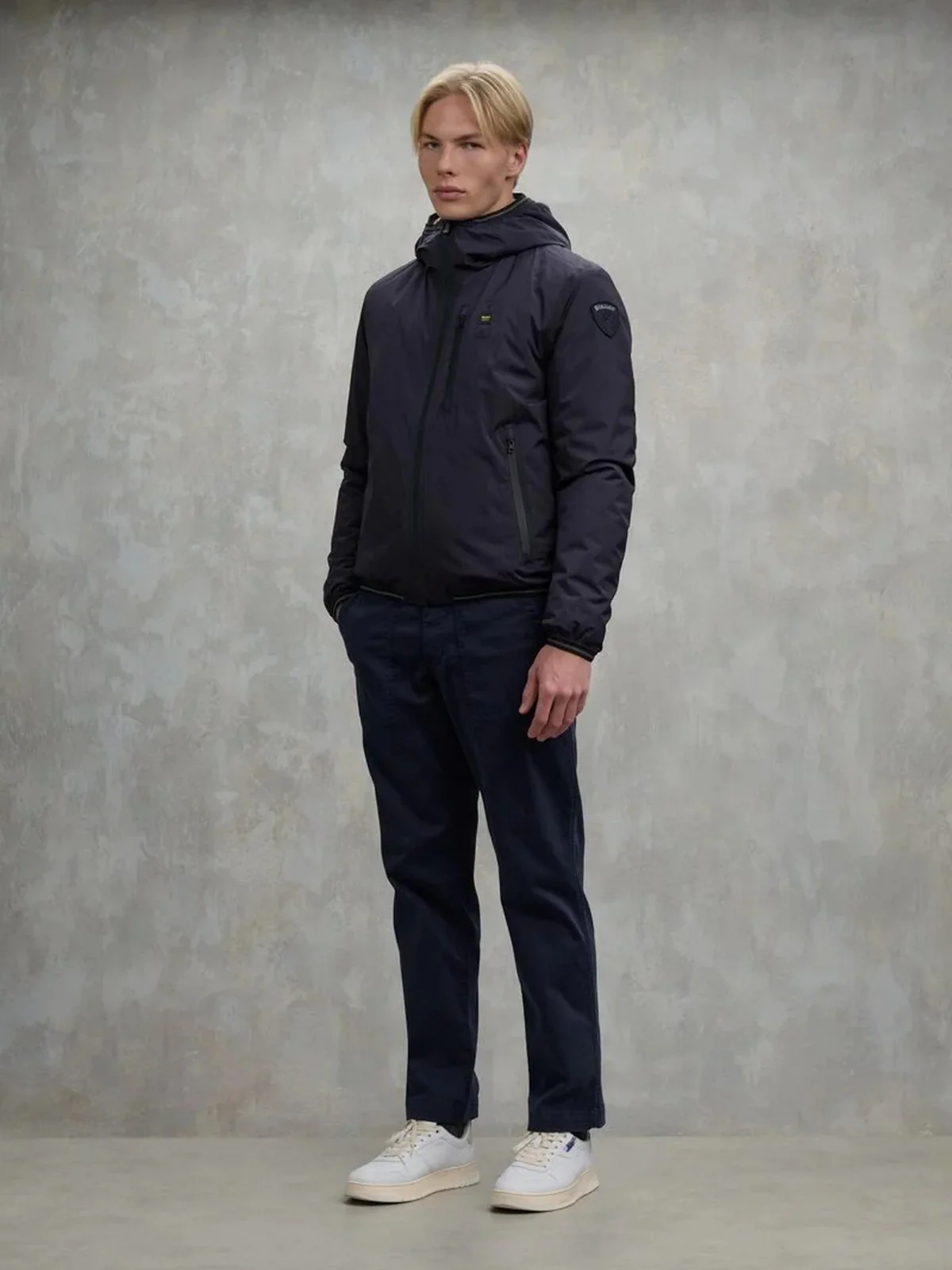 BLAUER Piumino Uomo DEVON 25WBLUC11083 007110 888 Blu - Image 4