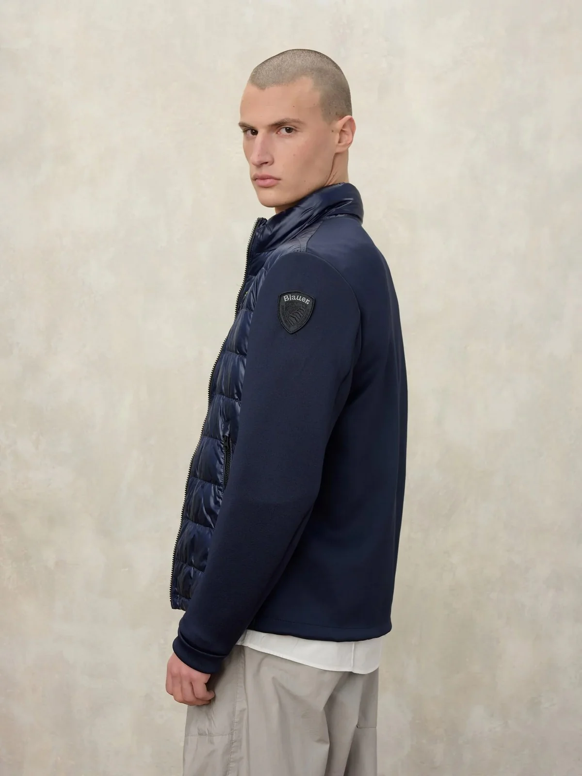 BLAUER Piumino Uomo HEBRON 26SBLUC02207 007459 888 Blu - Image 3