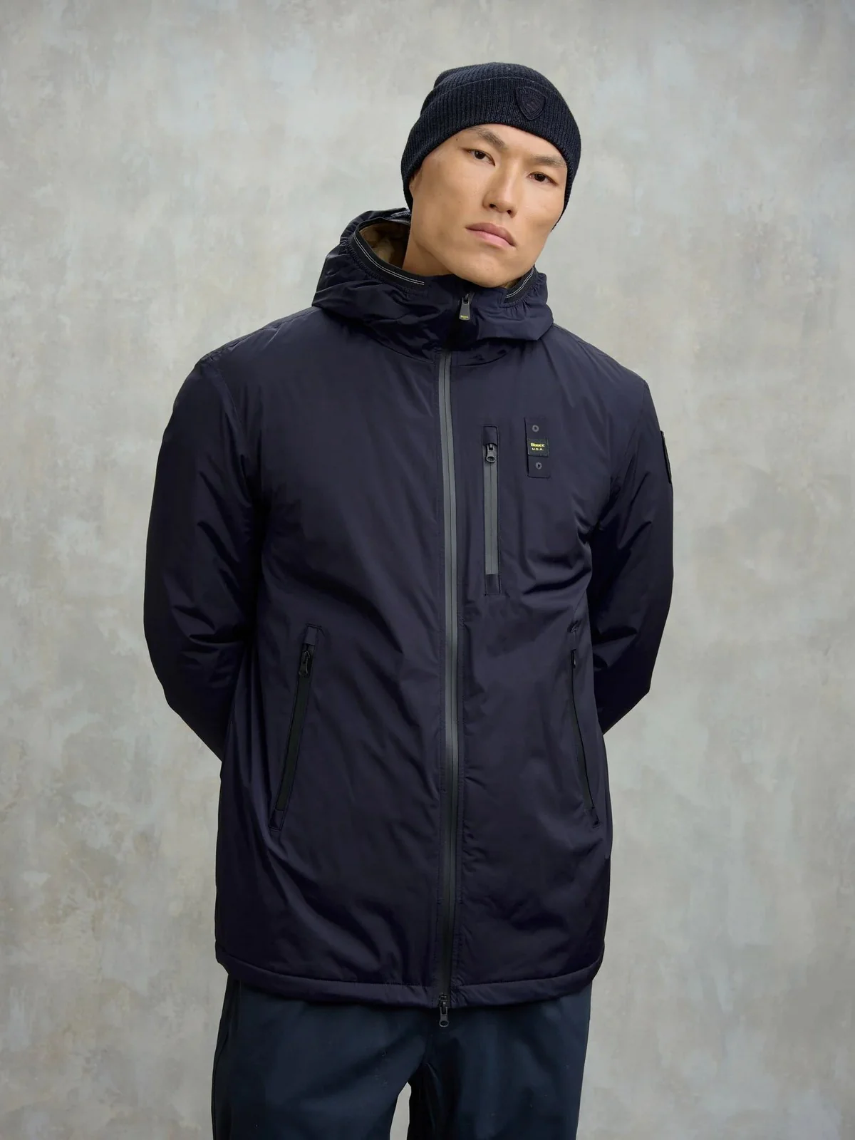 BLAUER Piumino Uomo JARVIS 25WBLUK11139 007110 888 Blu - Image 5