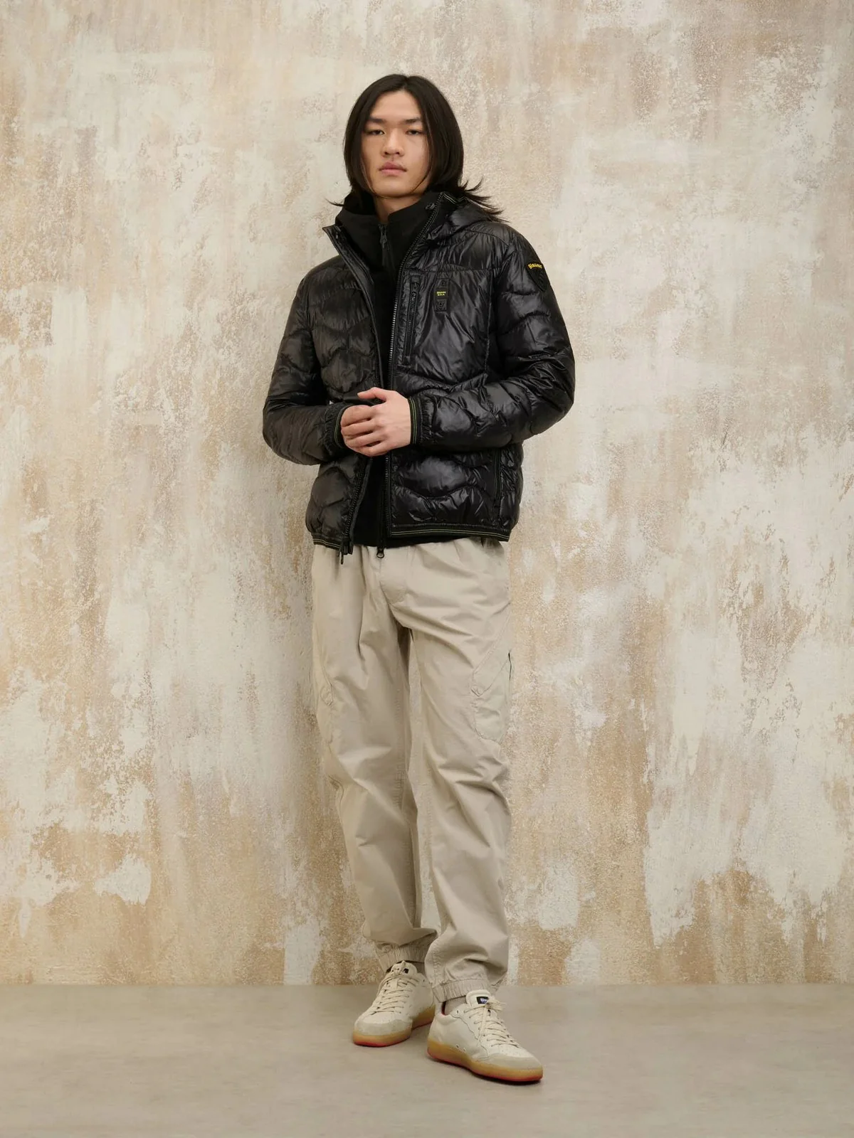 BLAUER Piumino Uomo WAVE 25SBLUC03012 006719 999 Nero - Image 4