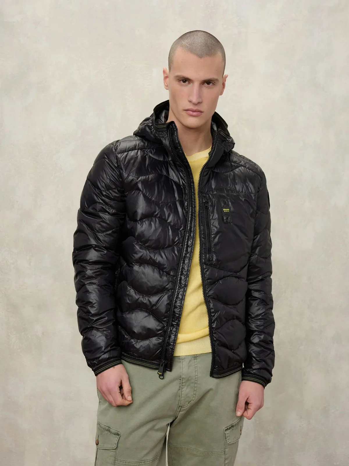 BLAUER Piumino Uomo WAVE 26SBLUC03177 006719 999 Nero - Image 4