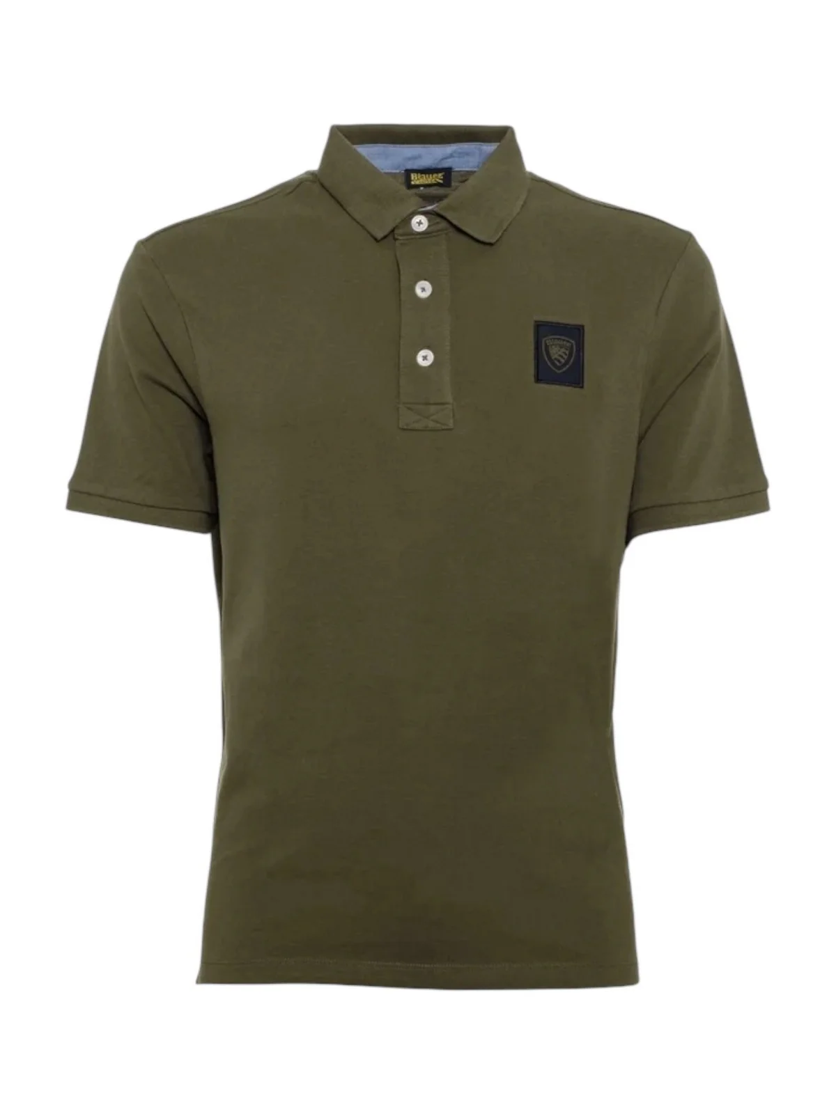 BLAUER Polo Uomo ALBAN 25SBLUT02309 007125 657 VERDE MILITARE