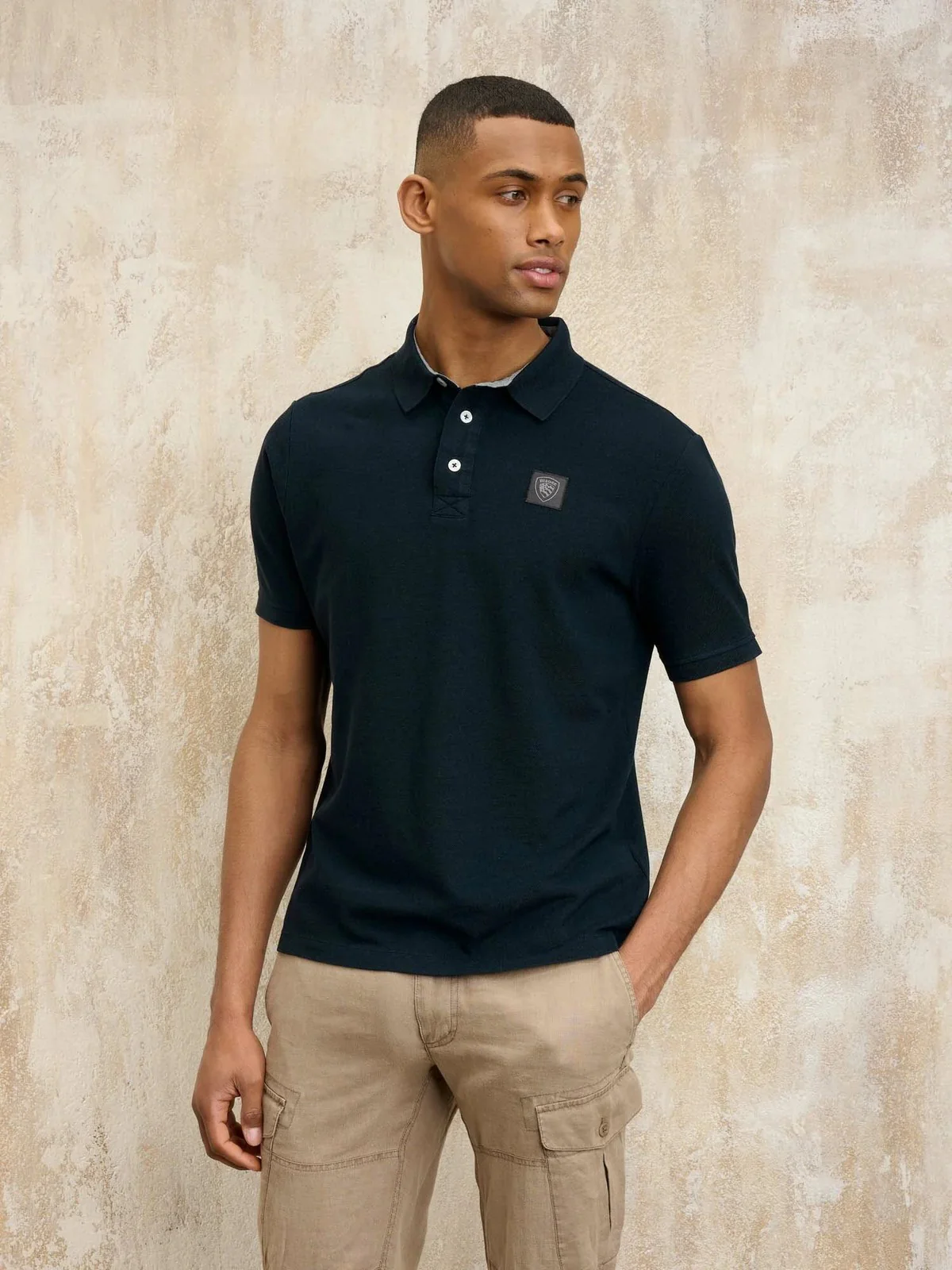 BLAUER Polo Uomo ALBAN 25SBLUT02309 007125 888 Blu - Image 2